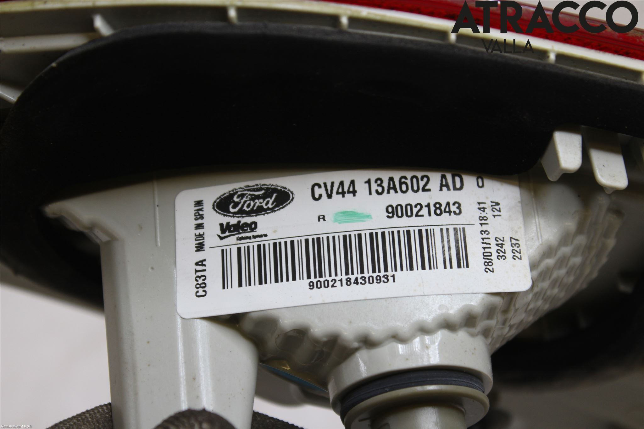 Ford KUGA 13-16 Bakljus Lucka Hö