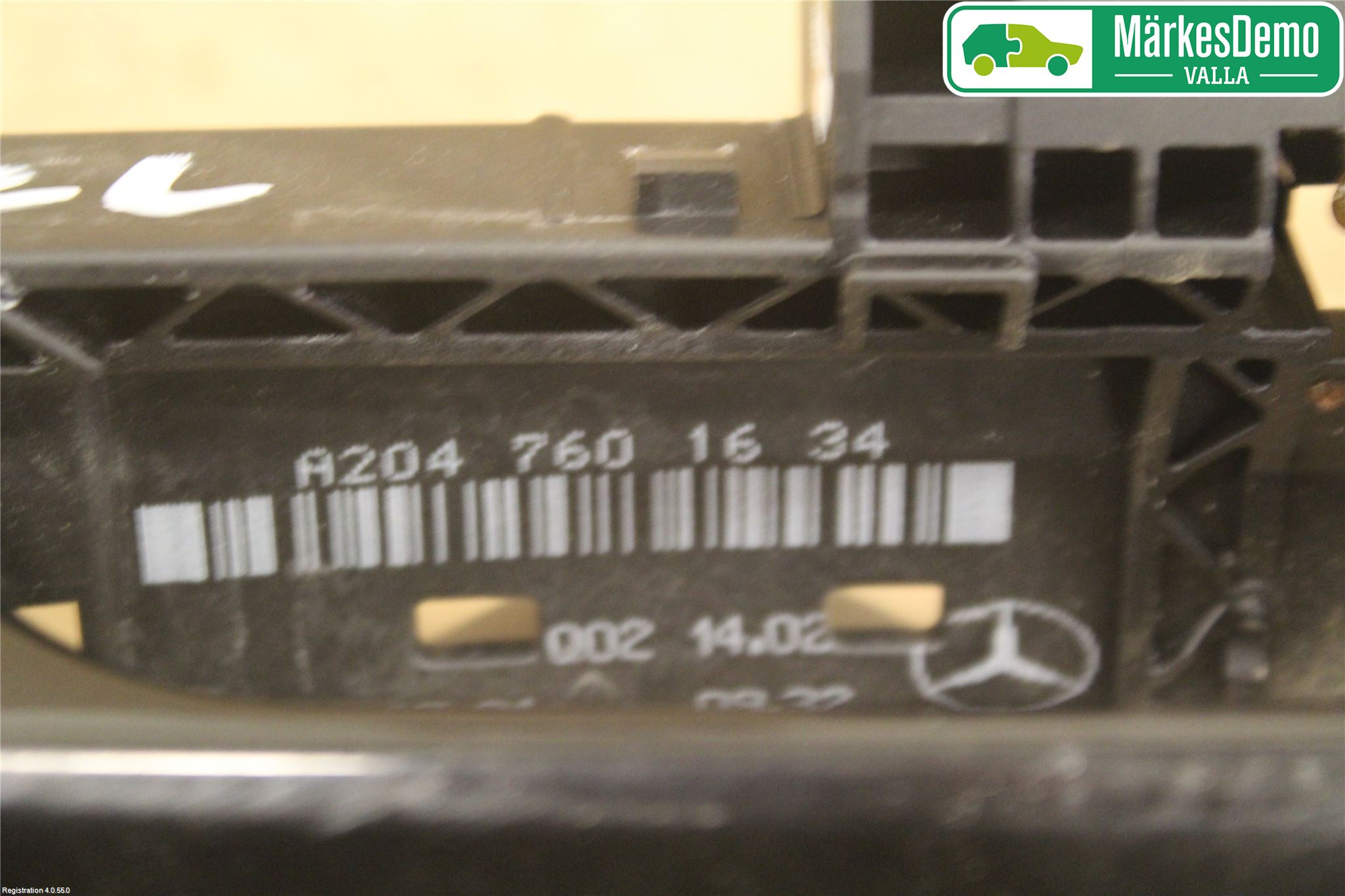 Mercedes-Benz MB C-KLASS (W204) 07-15 Dörrhandtag Yttre Hö