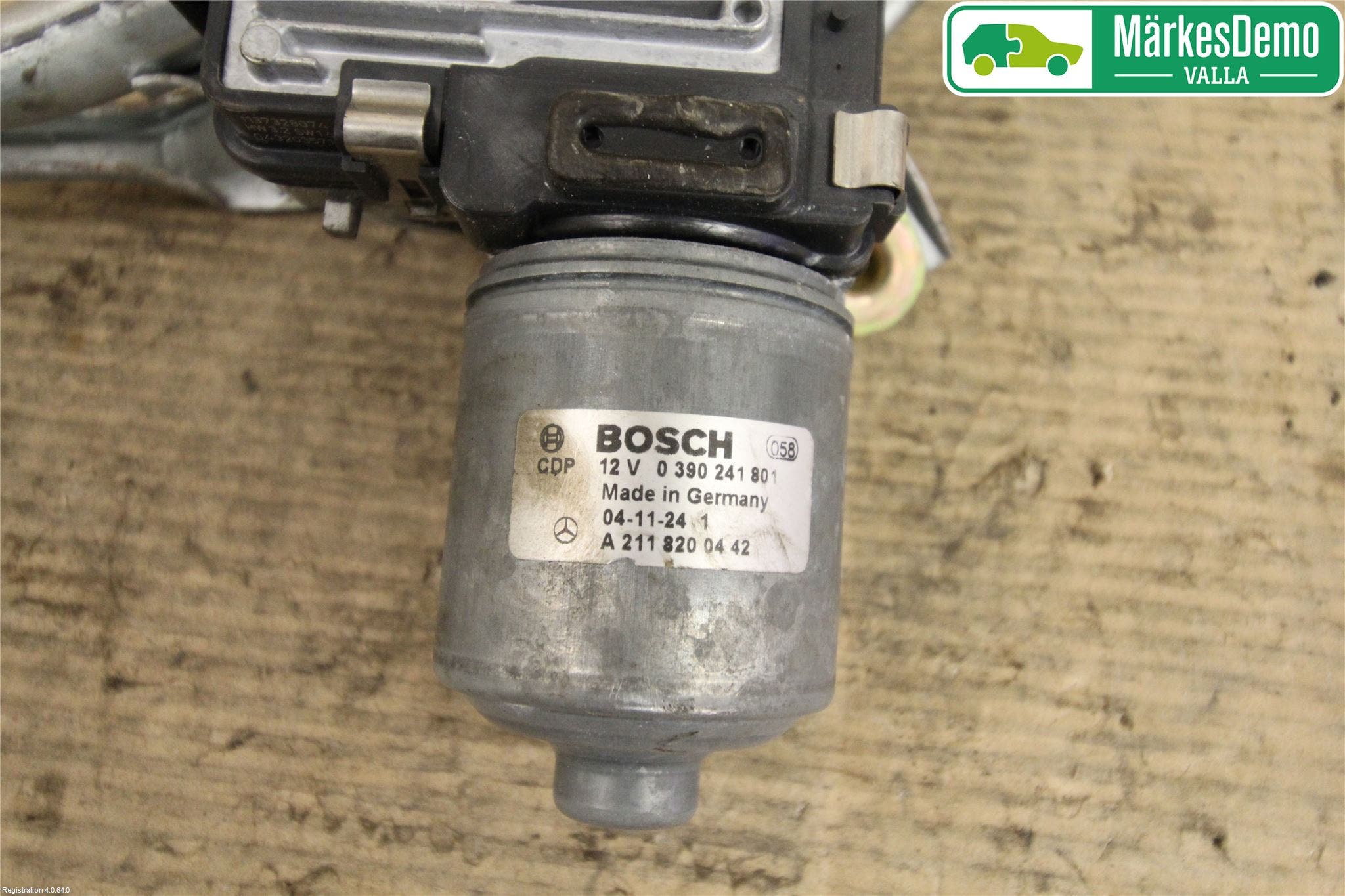 Mercedes-Benz MB CLS (C219) 03-11 Torkarmekanism Vindruta