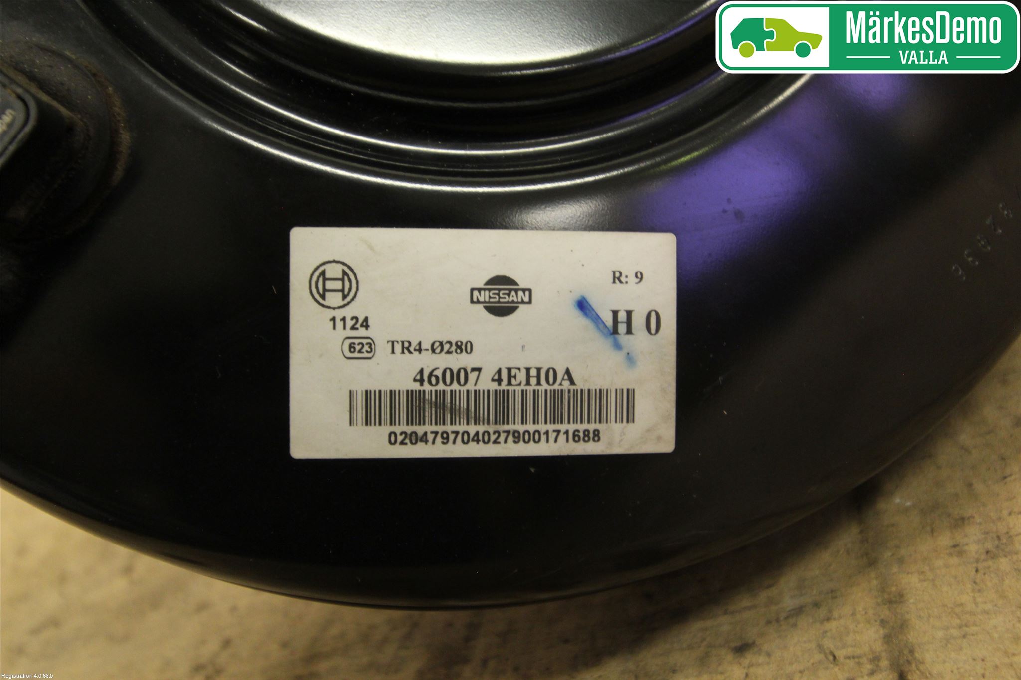 Nissan QASHQAI 14-17 Bromsservo