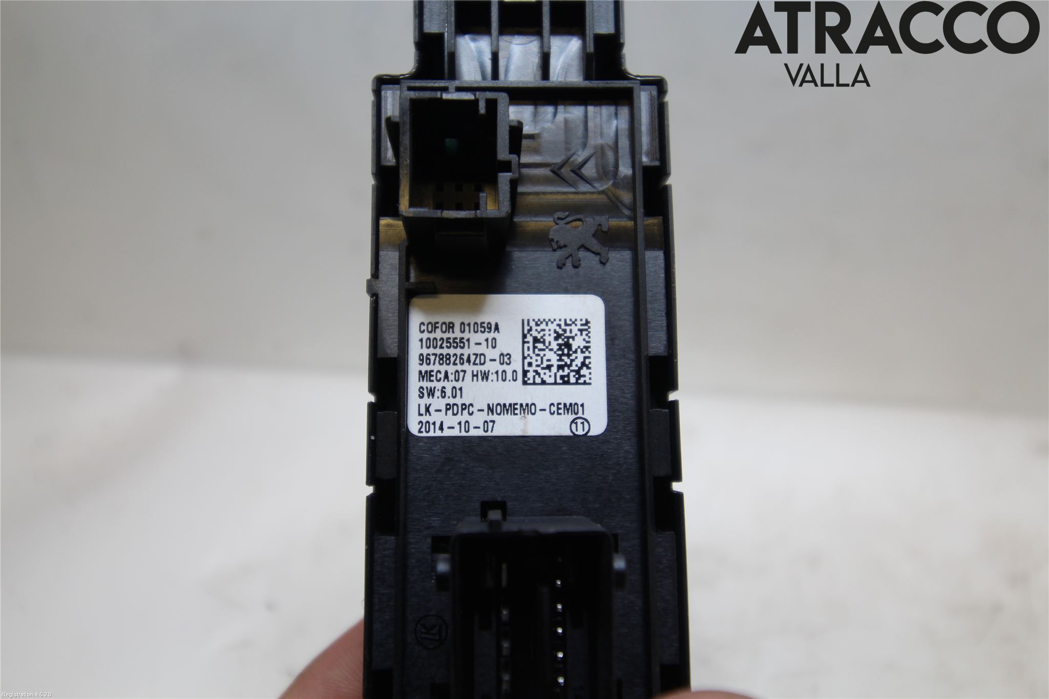 Citroen C4 GRAND PICASSO 14-18 Strömställare Elhiss