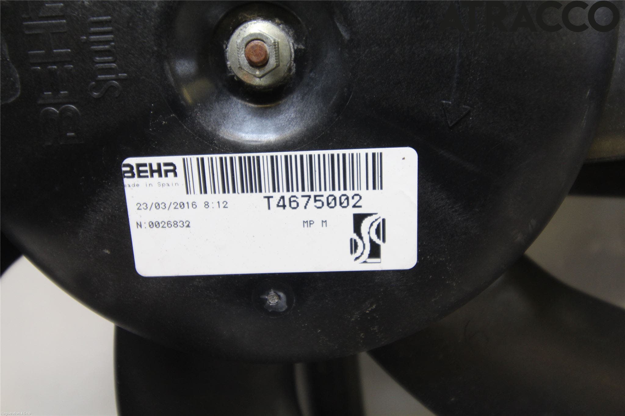 Alfa GIULIETTA Kylfläktkåpa