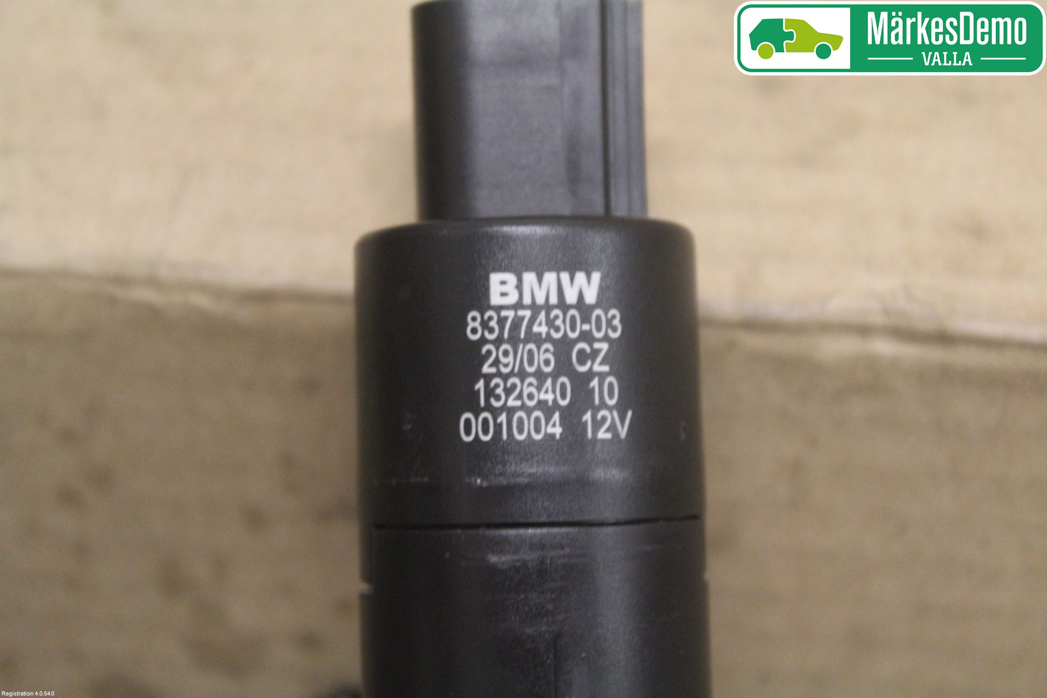 BMW 1 E87/81 5D/3D 03-11 Spolarpump Högtryck