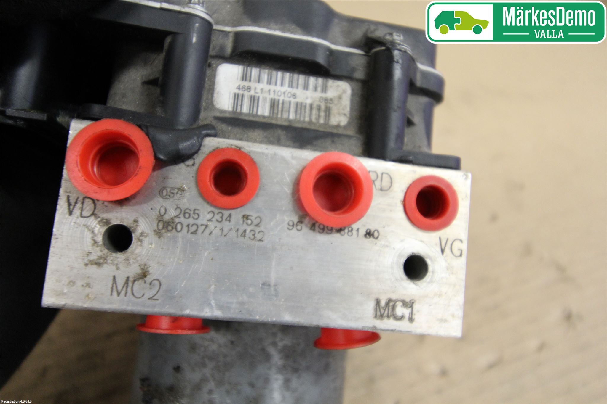 Peugeot 307     05-08 Abs Hydraulaggregat