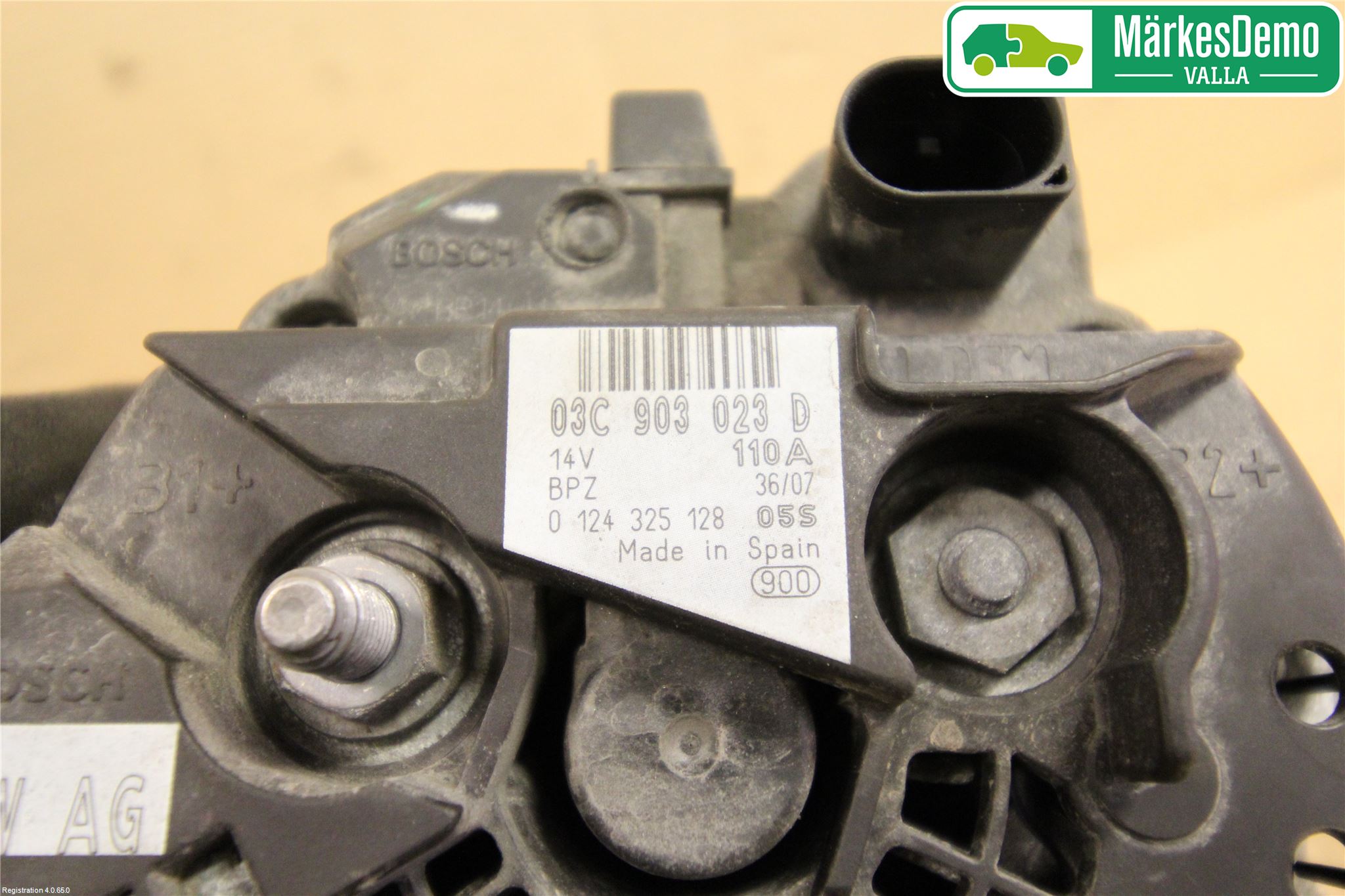 Skoda ROOMSTER Generator