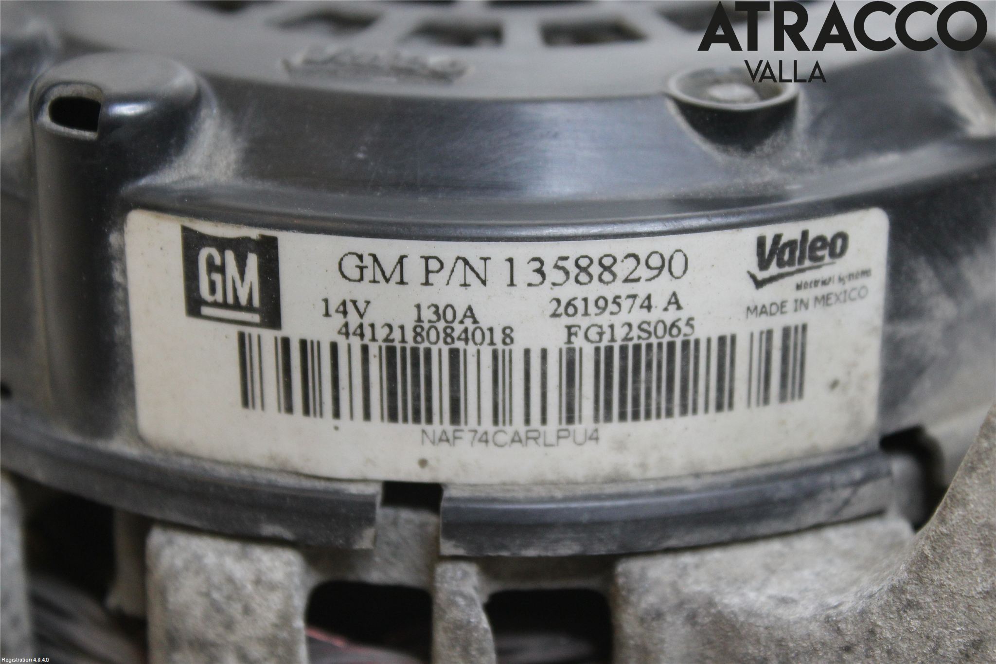 Opel ASTRA J 10-15 Generator