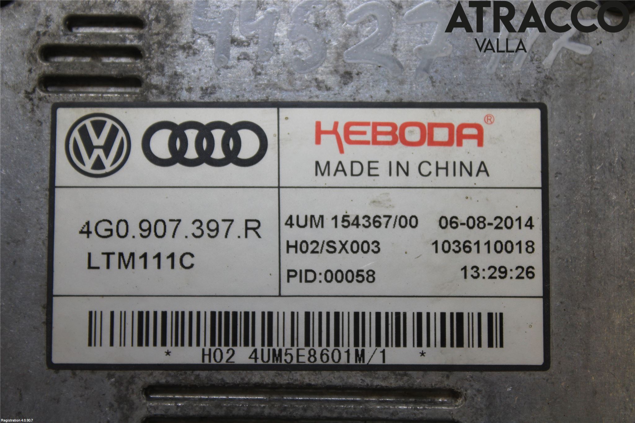 Audi A6 ALLROAD 12-18 Styrenhet Strålkastare