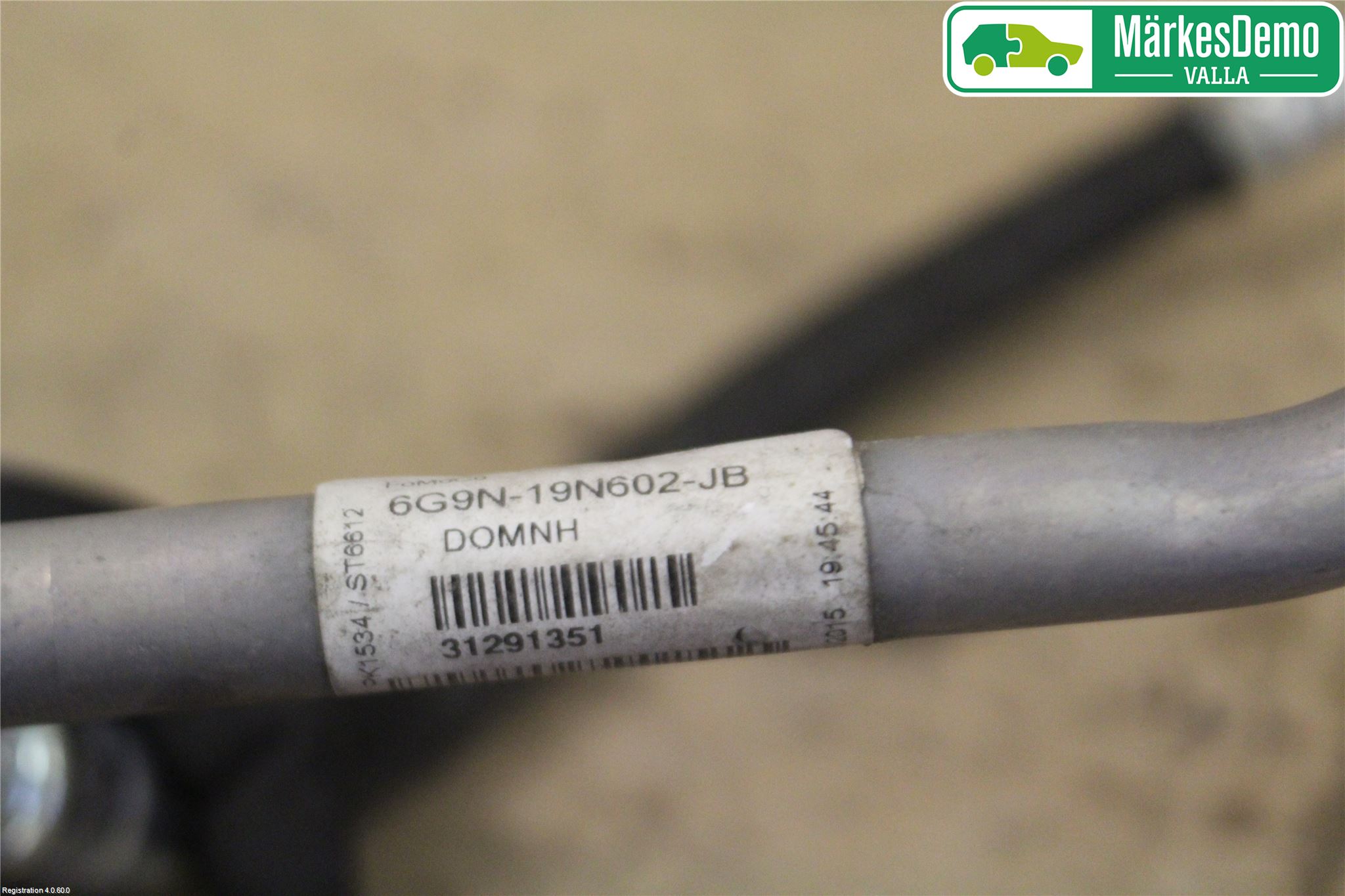 Volvo V60 14-18 Ac Slang-Rör