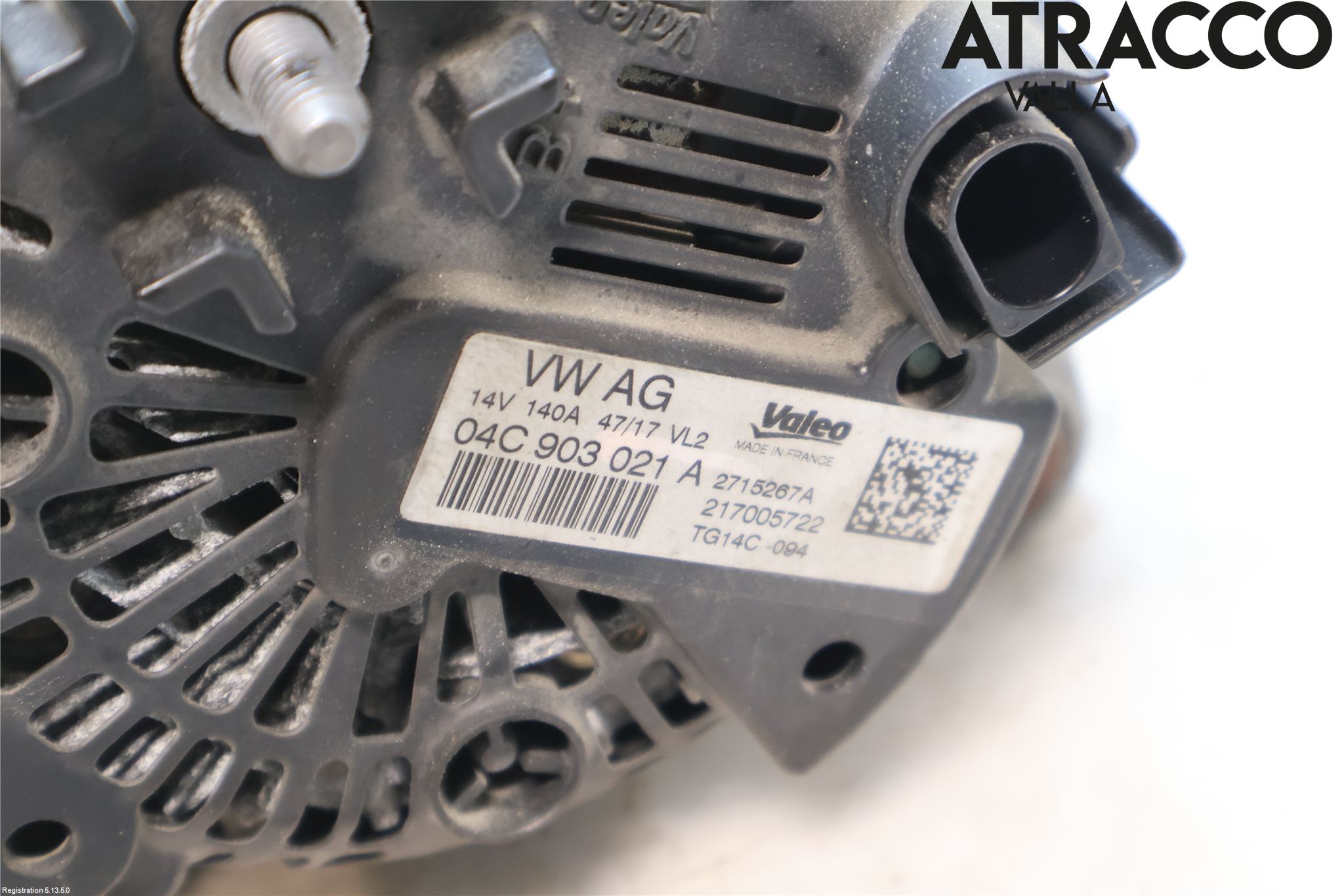 Volkswagen VW TOURAN 16- Generator