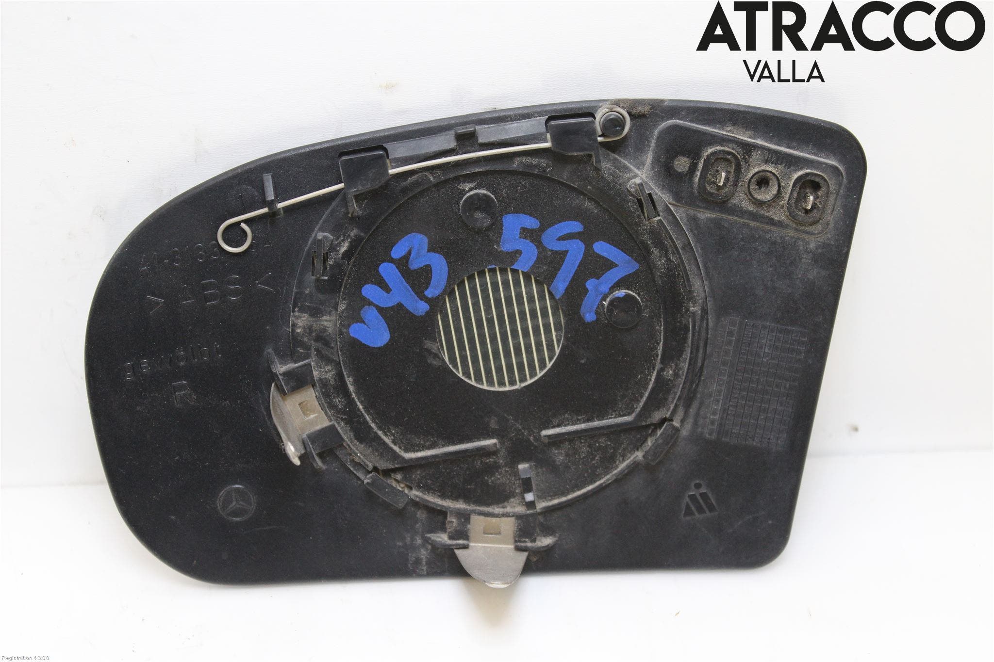 Mercedes-Benz MB C (203) 00-07 Spegelglas Hö