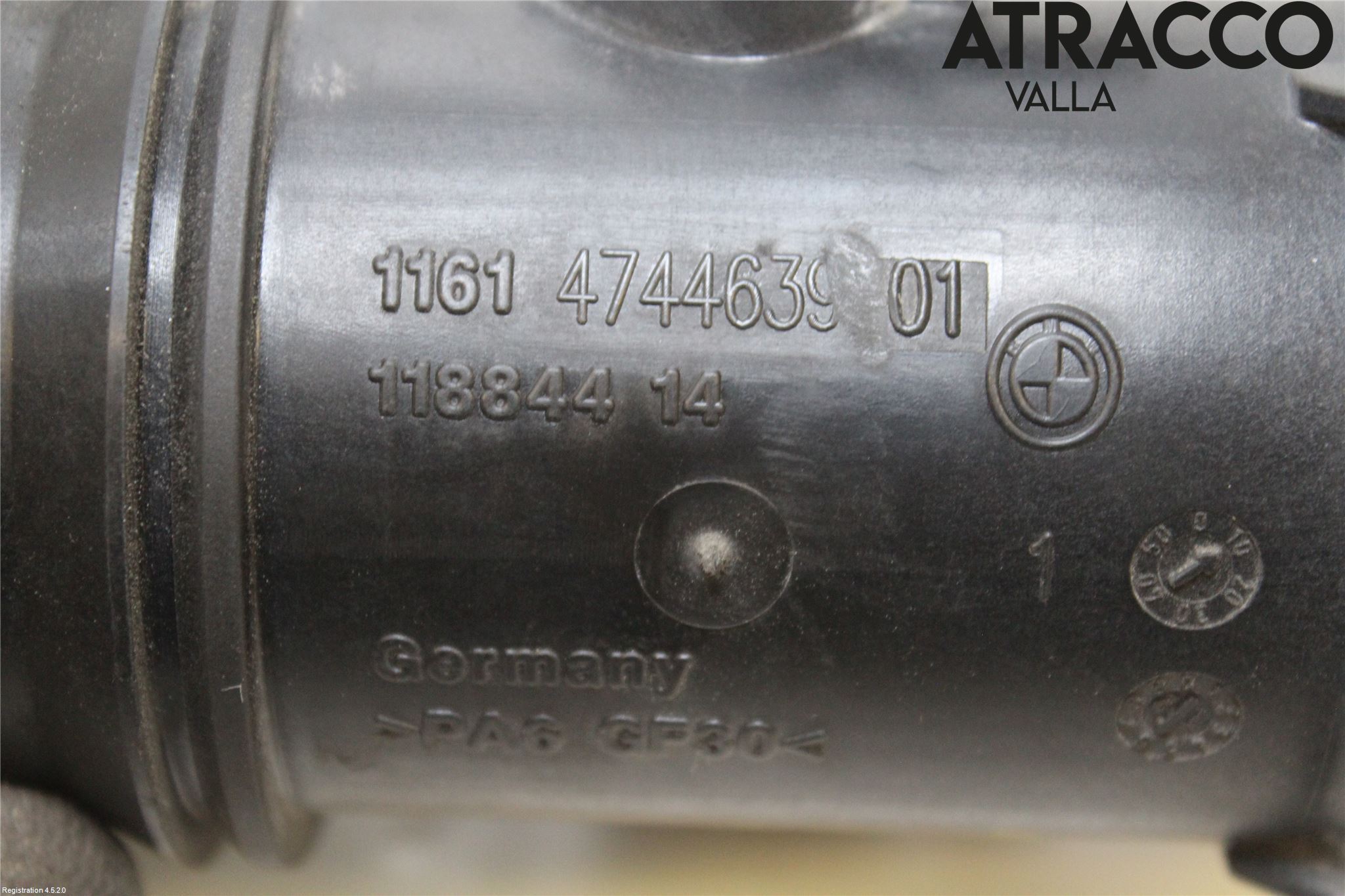 BMW 1 F20/F21 11-19 Laddluft-Intercoolerrör