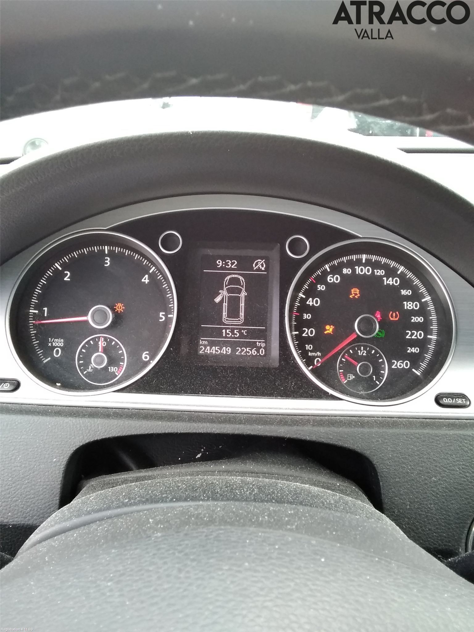 Volkswagen VW PASSAT 11-14 Instrument Komb