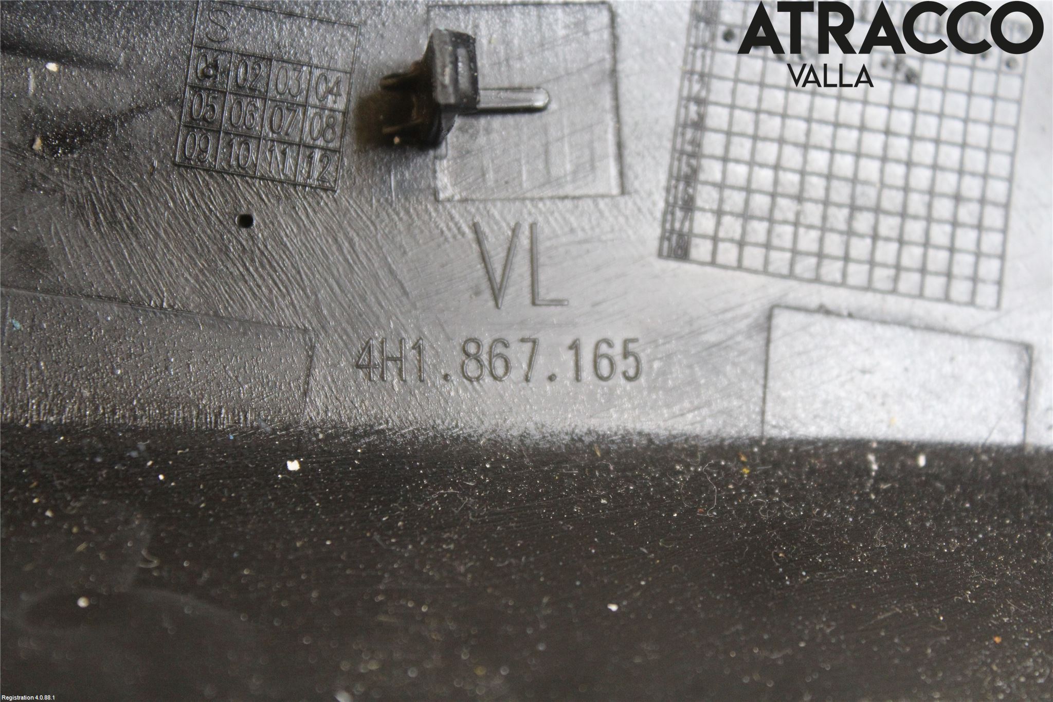 Audi A8/S8 4H 10-17 Inredning Armstöd