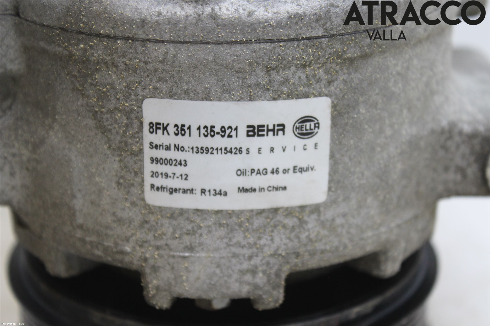 Volkswagen VW PASSAT 11-14 Ac Kompressor