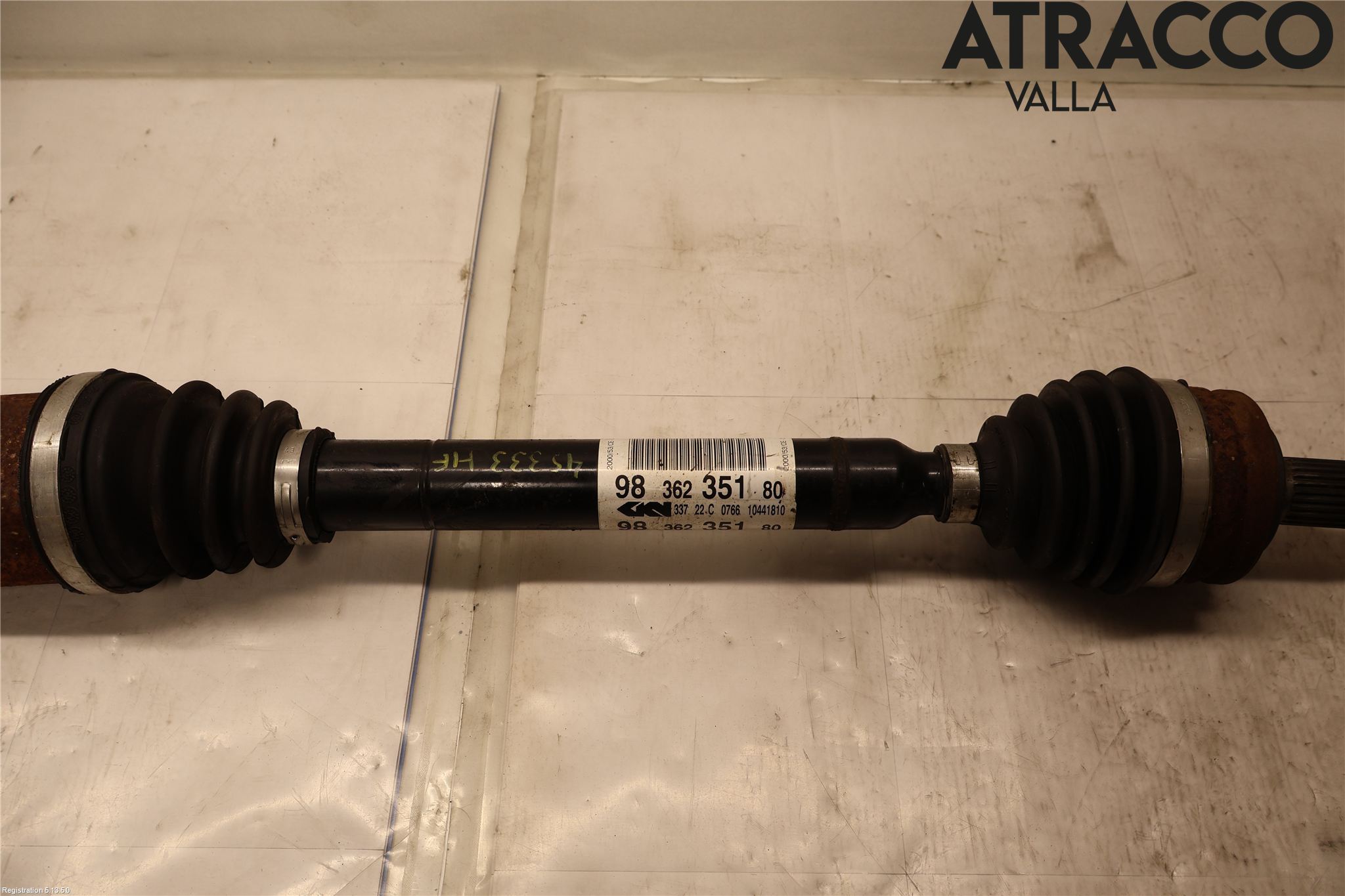 Peugeot 2008/E-2008 20- Drivaxel Fram Höger