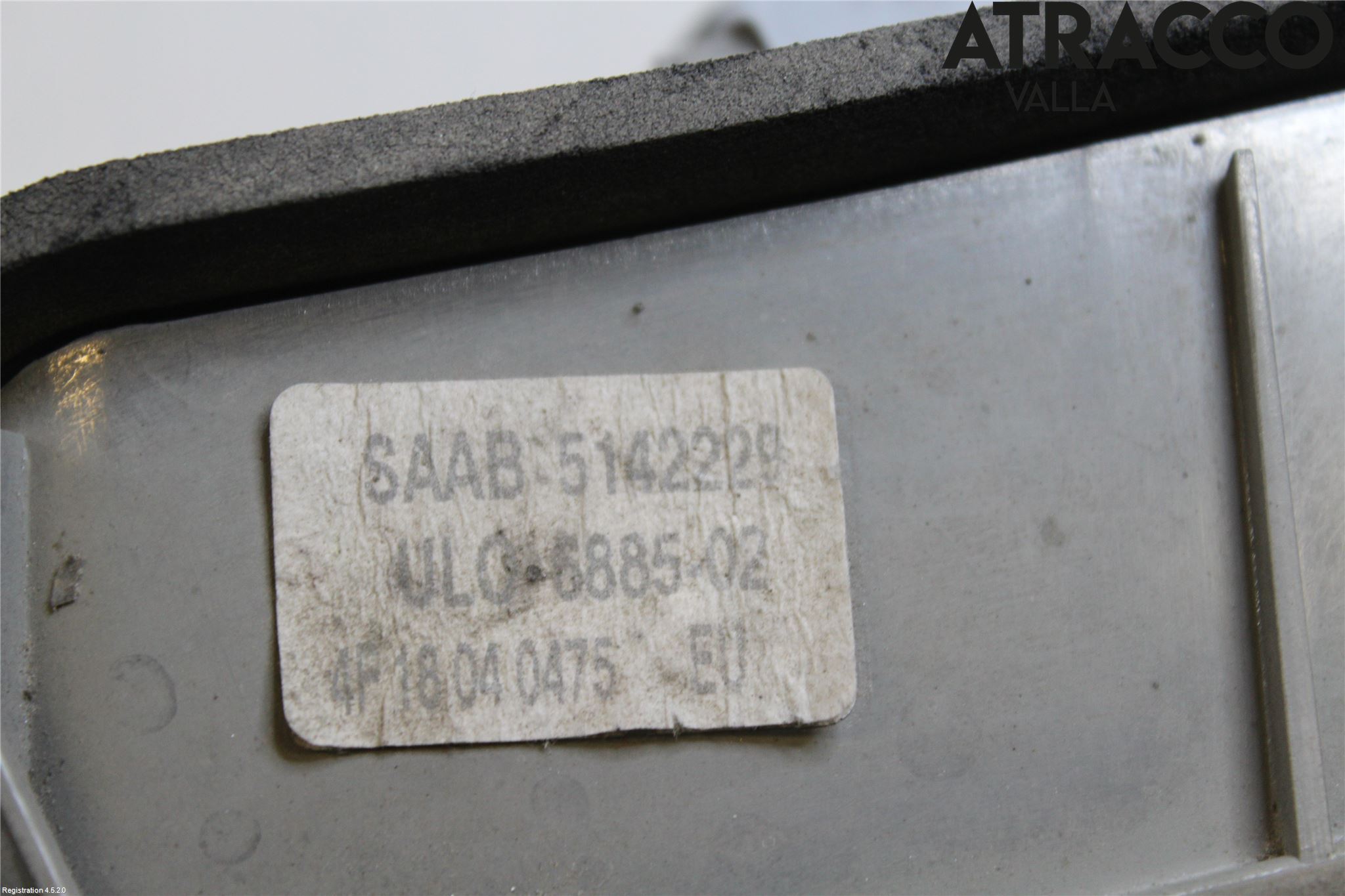 Saab 9-5 -05 Bakljus Lucka Hö