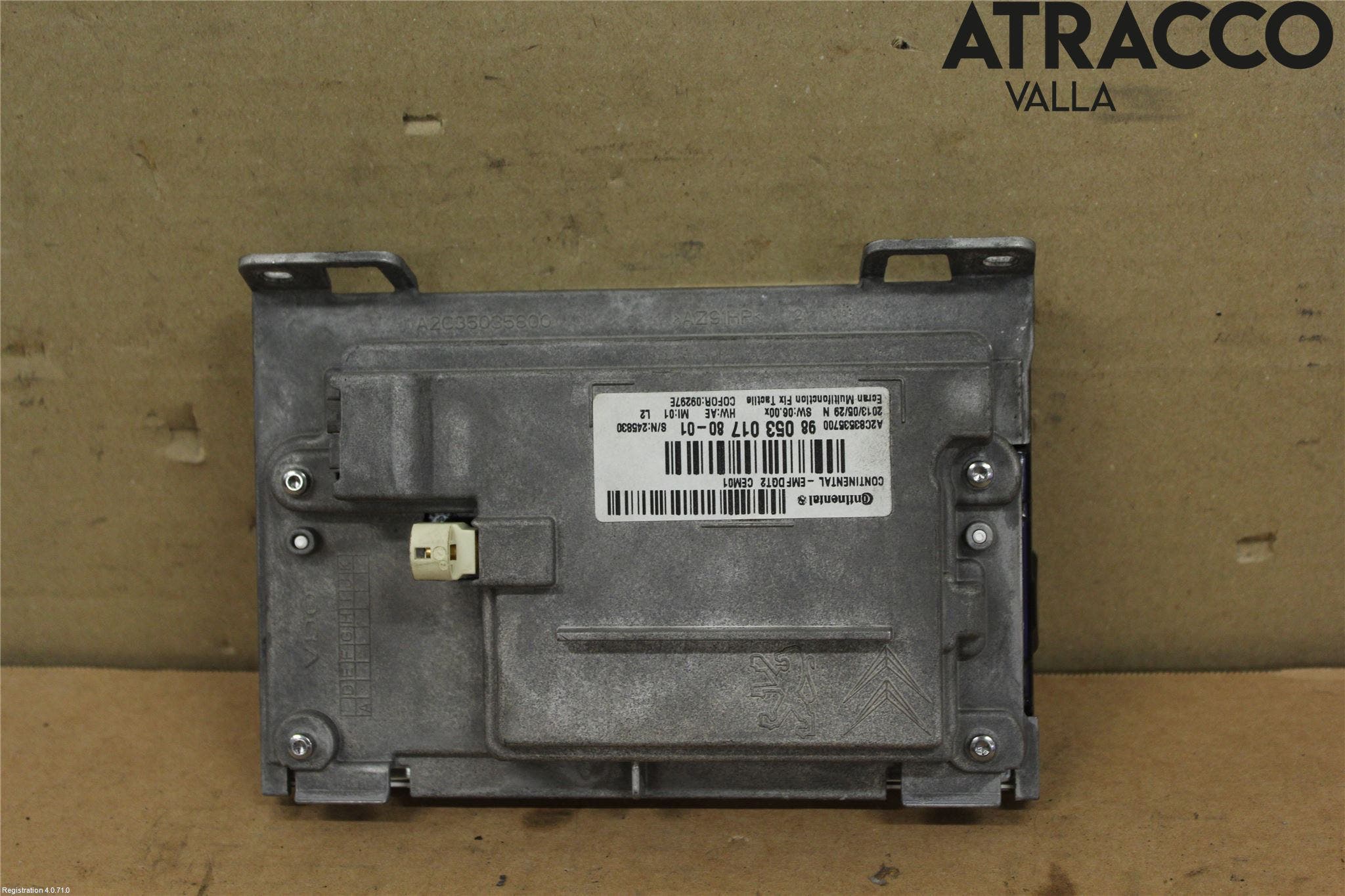 Peugeot 208 12-15 Bildskärm