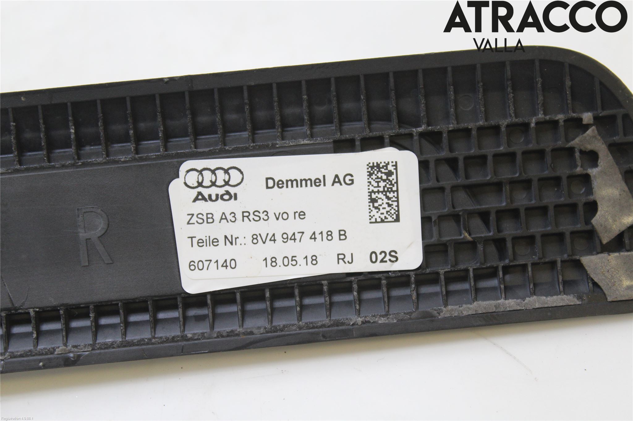 Audi A3/S3 8V 13-20 Inr Tröskel-Insteg