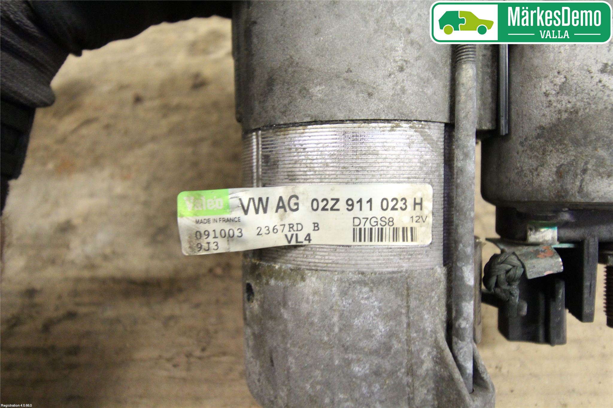 Volkswagen VW TOURAN 03-10 Startmotor Diesel