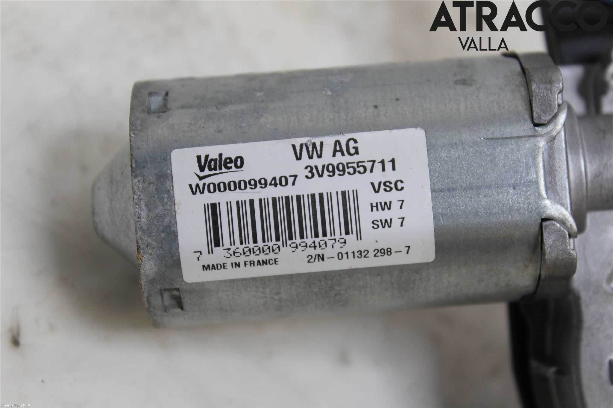 Skoda SUPERB 16-24 Torkarmotor Baklucka