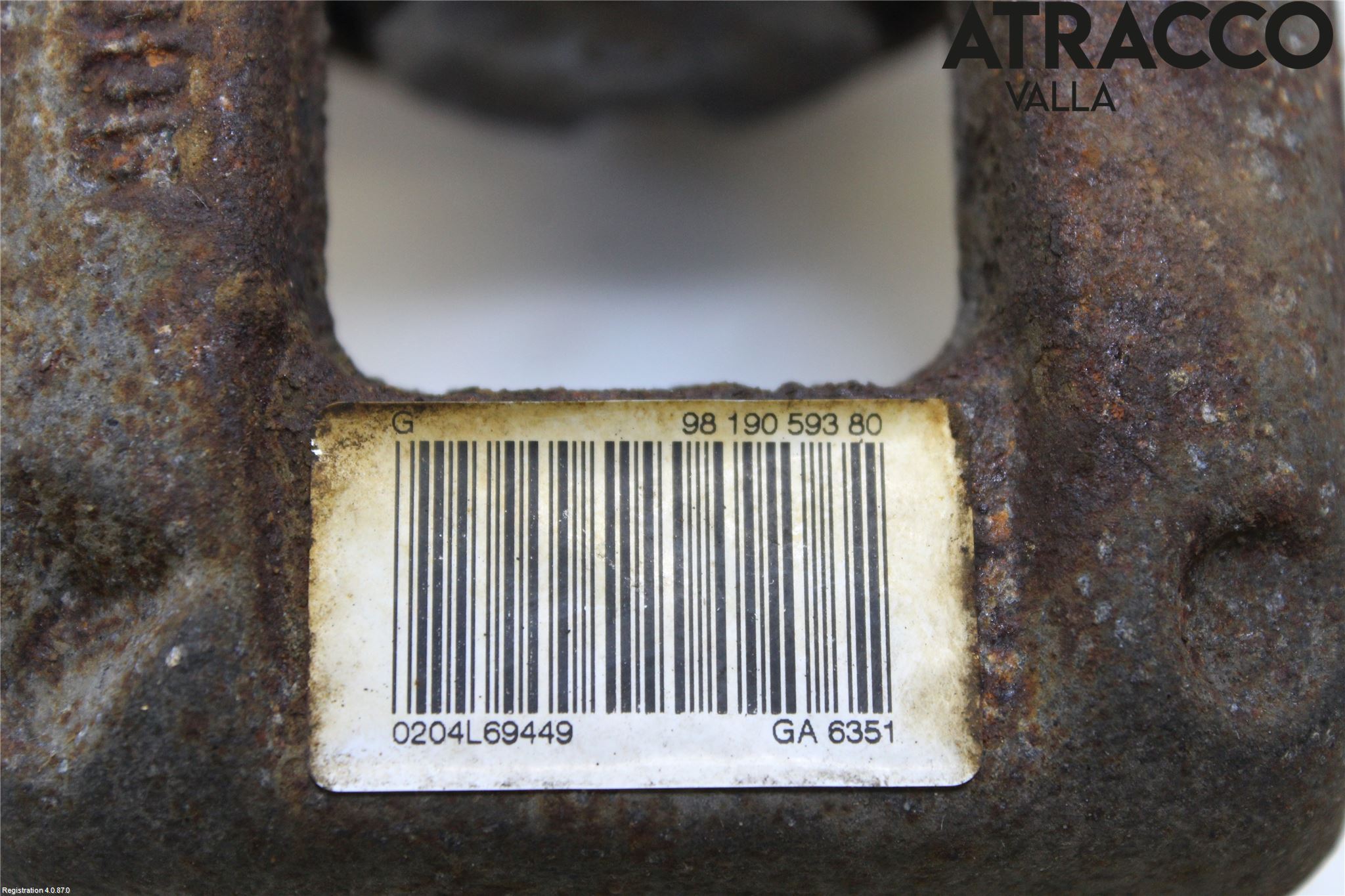 Citroen BERLINGO/E-BERLINGO 19- Bromsok Bak Vänster