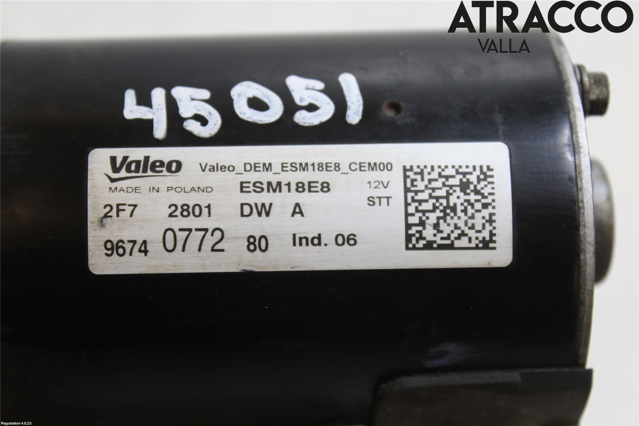 Peugeot 308 14-21 Startmotor