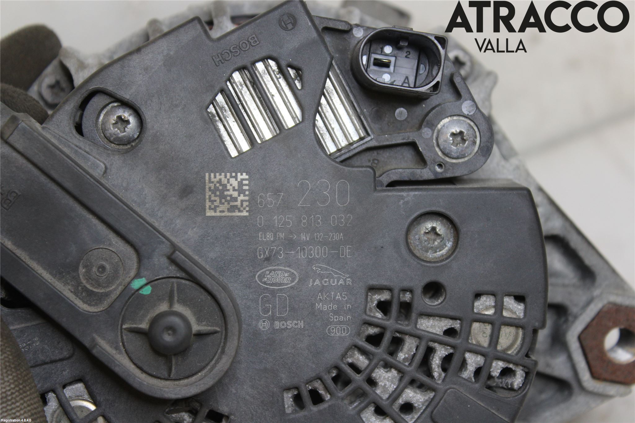 Landrover LAND ROVER RANGE ROVER EVOQUE (L538) 11-18 Generator