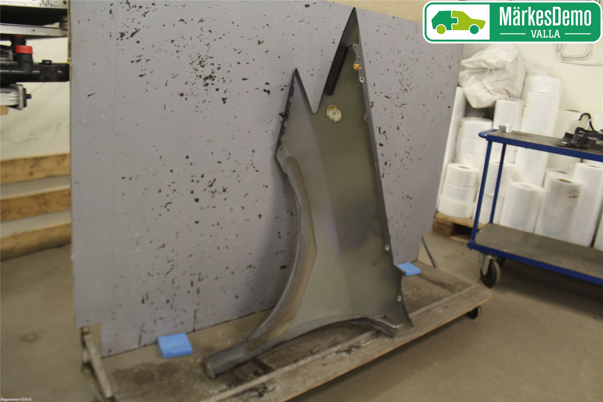 Renault LAGUNA III 08-10 Skärm Fram Höger