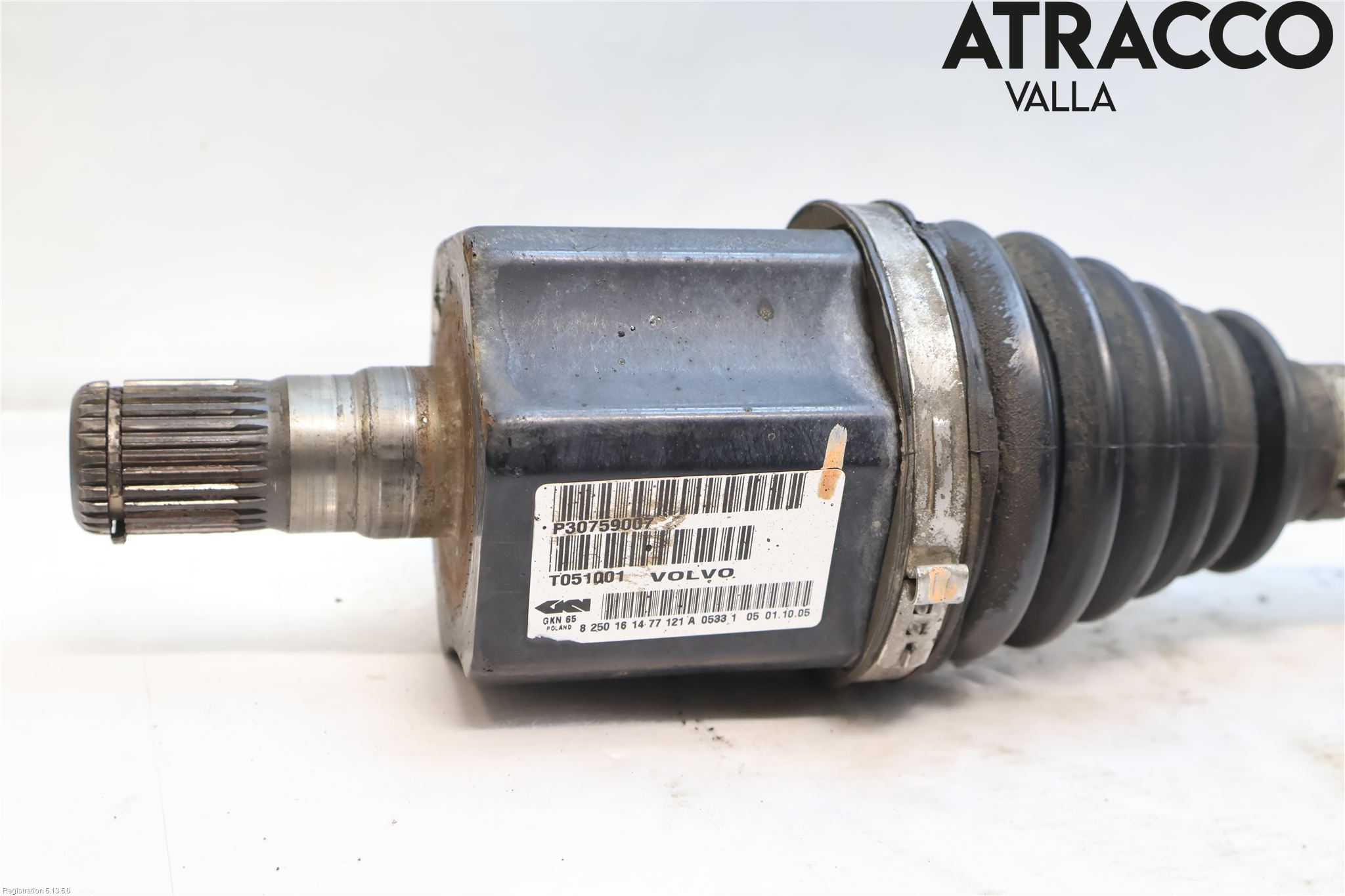 Volvo V70 05-08 Drivaxel Fram Vänster