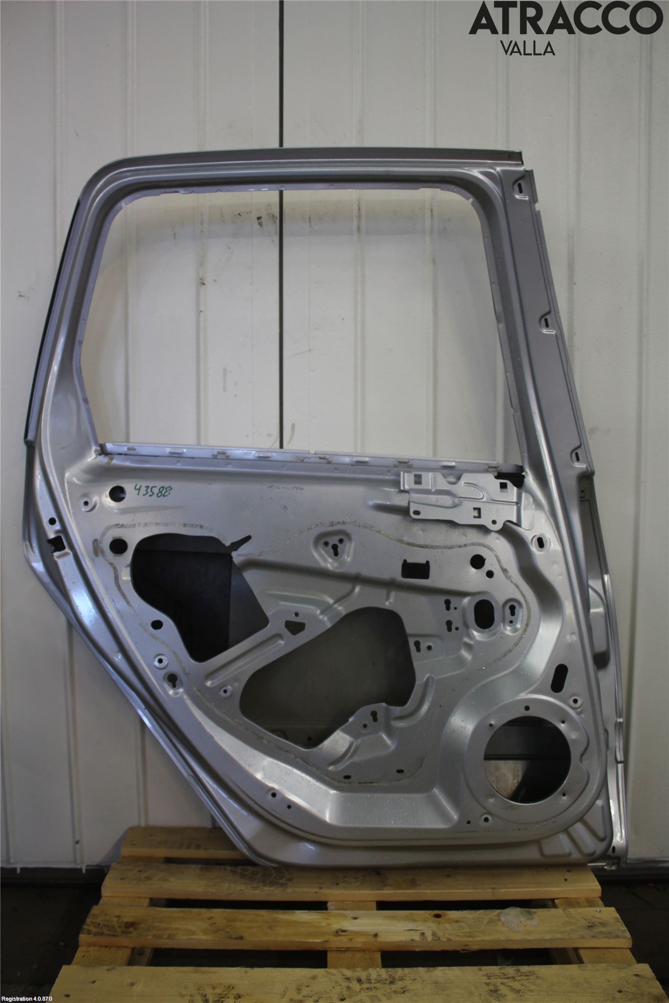 Peugeot 3008 09-16 Dörr Bak Vänster