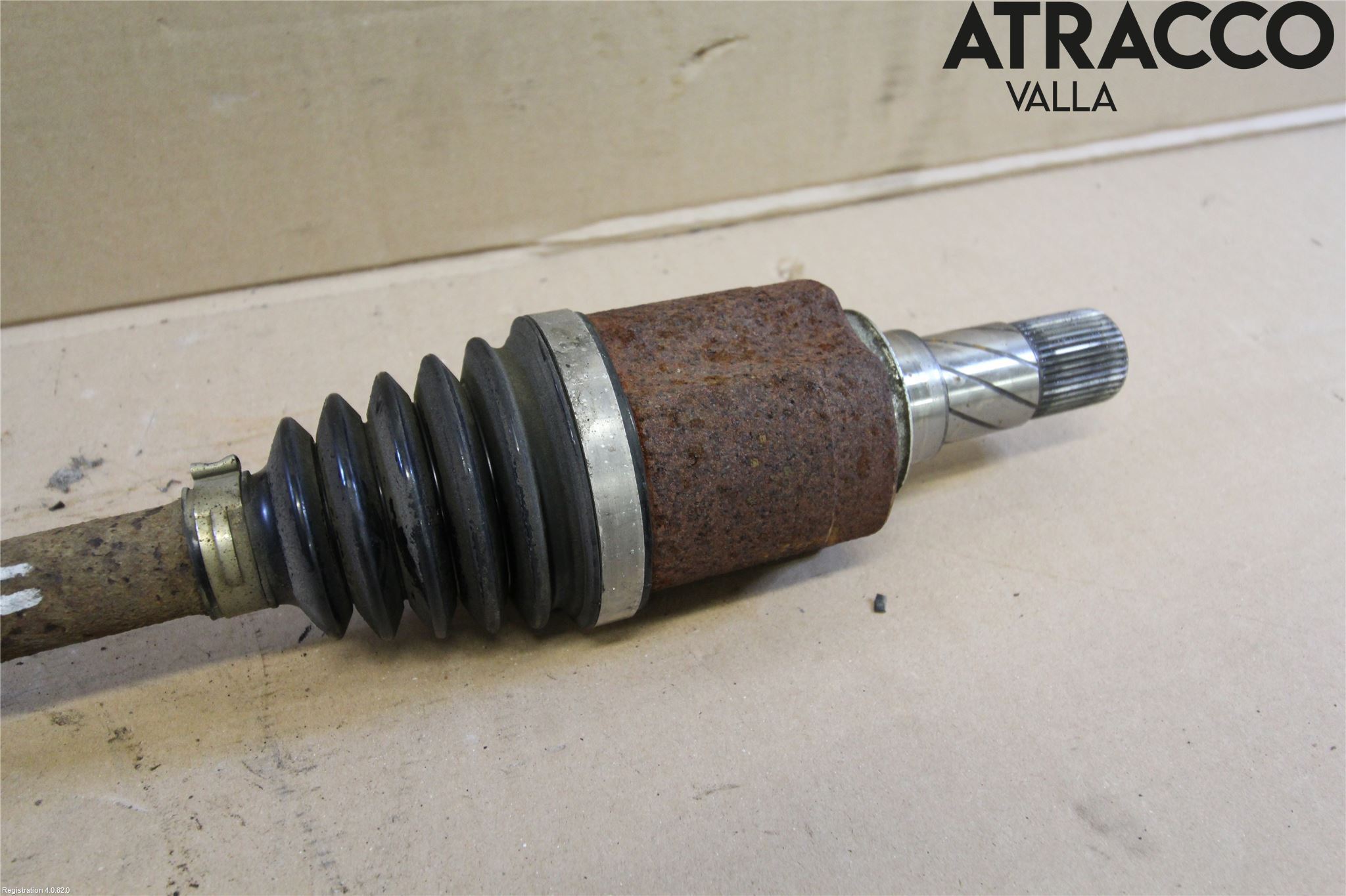 Renault SCÉNIC III / GRAND SCÉNIC 09-16 Drivaxel Fram Vänster