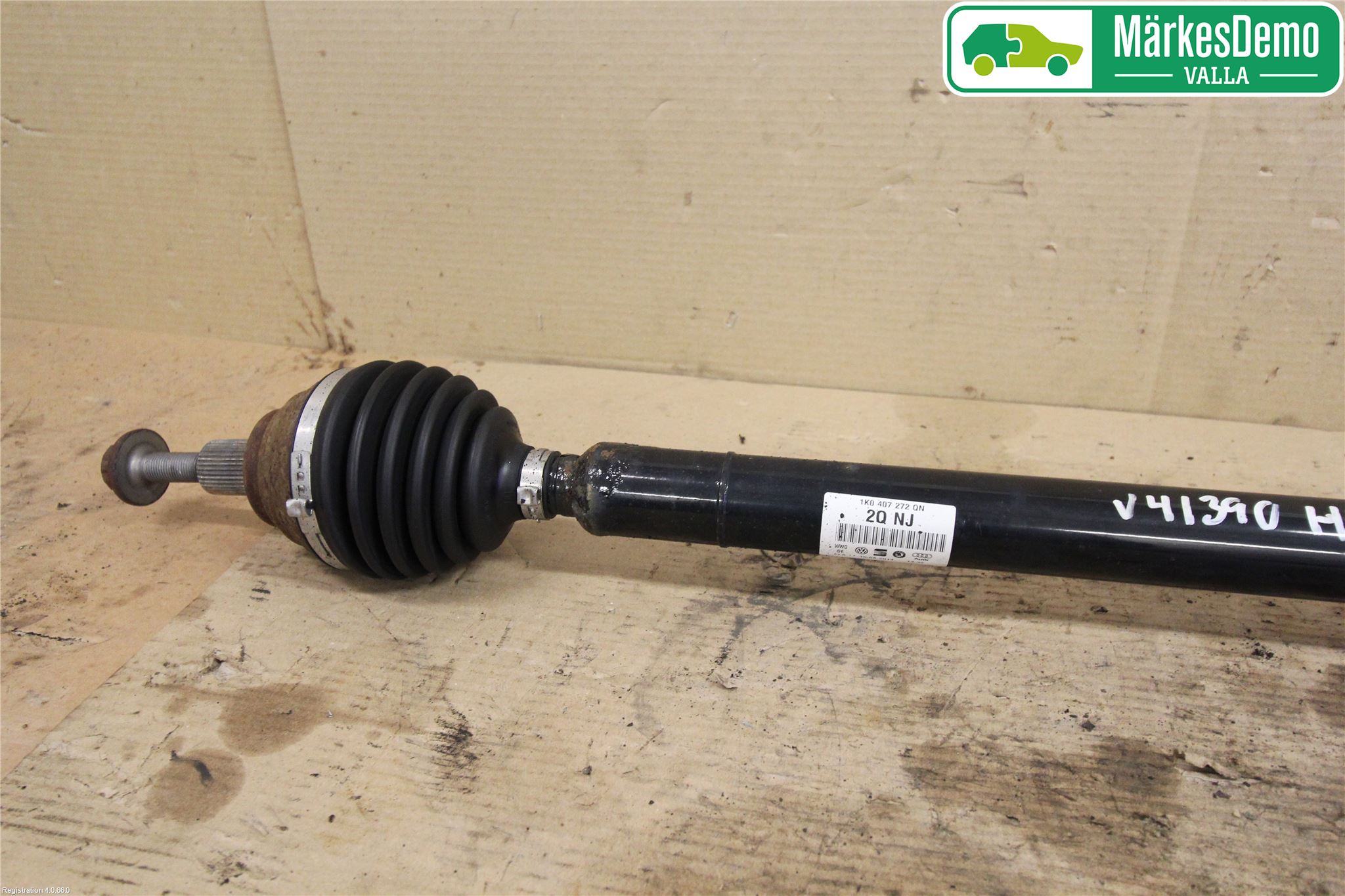 Skoda SUPERB 09-15 Drivaxel Fram Höger