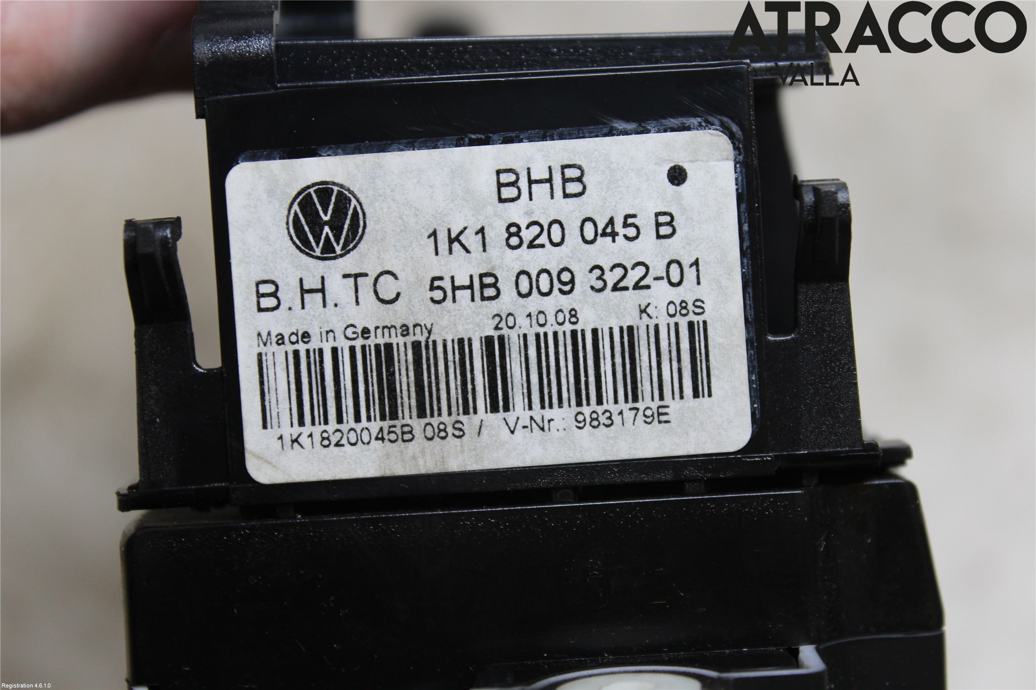 Volkswagen VW GOLF V 04-09 Ac Styrenhet Ac Manöveren