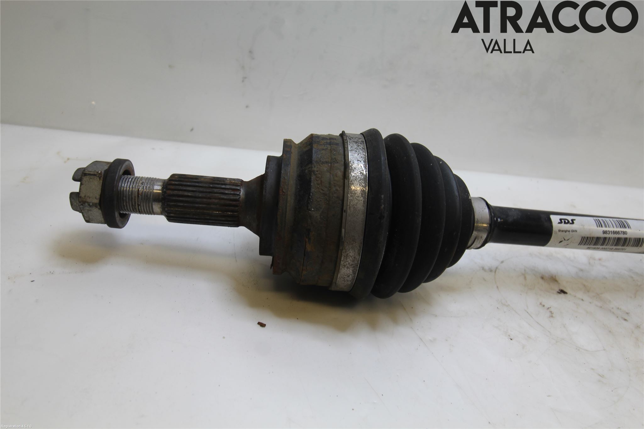 Peugeot 3008 17-24 Drivaxel Fram Höger