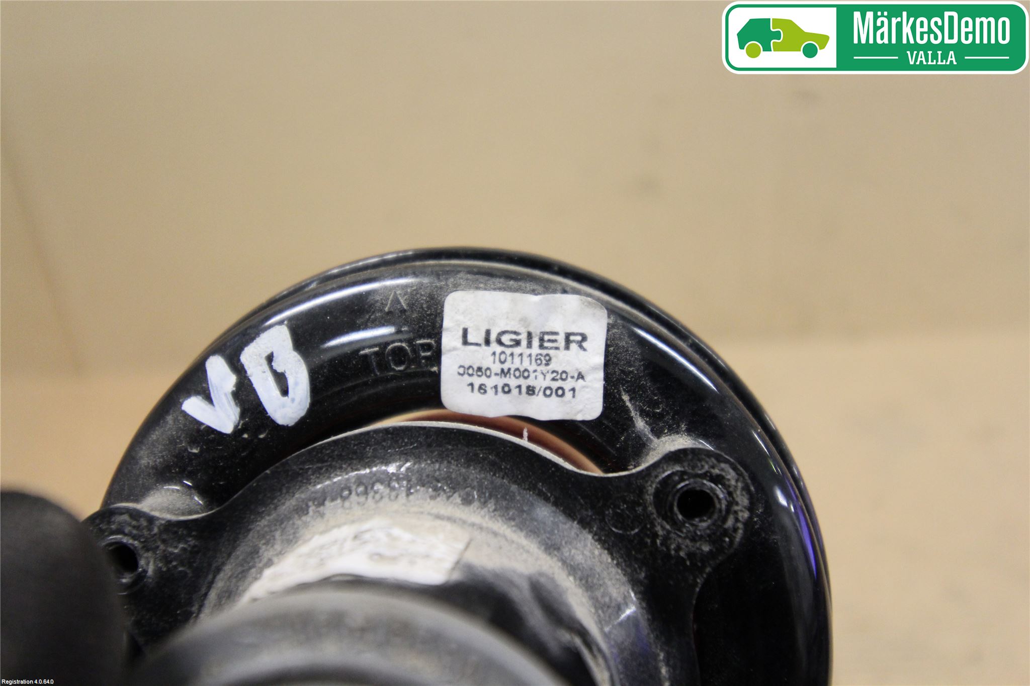 Mopedbil Microcar MICROCAR Bakljus Vänster