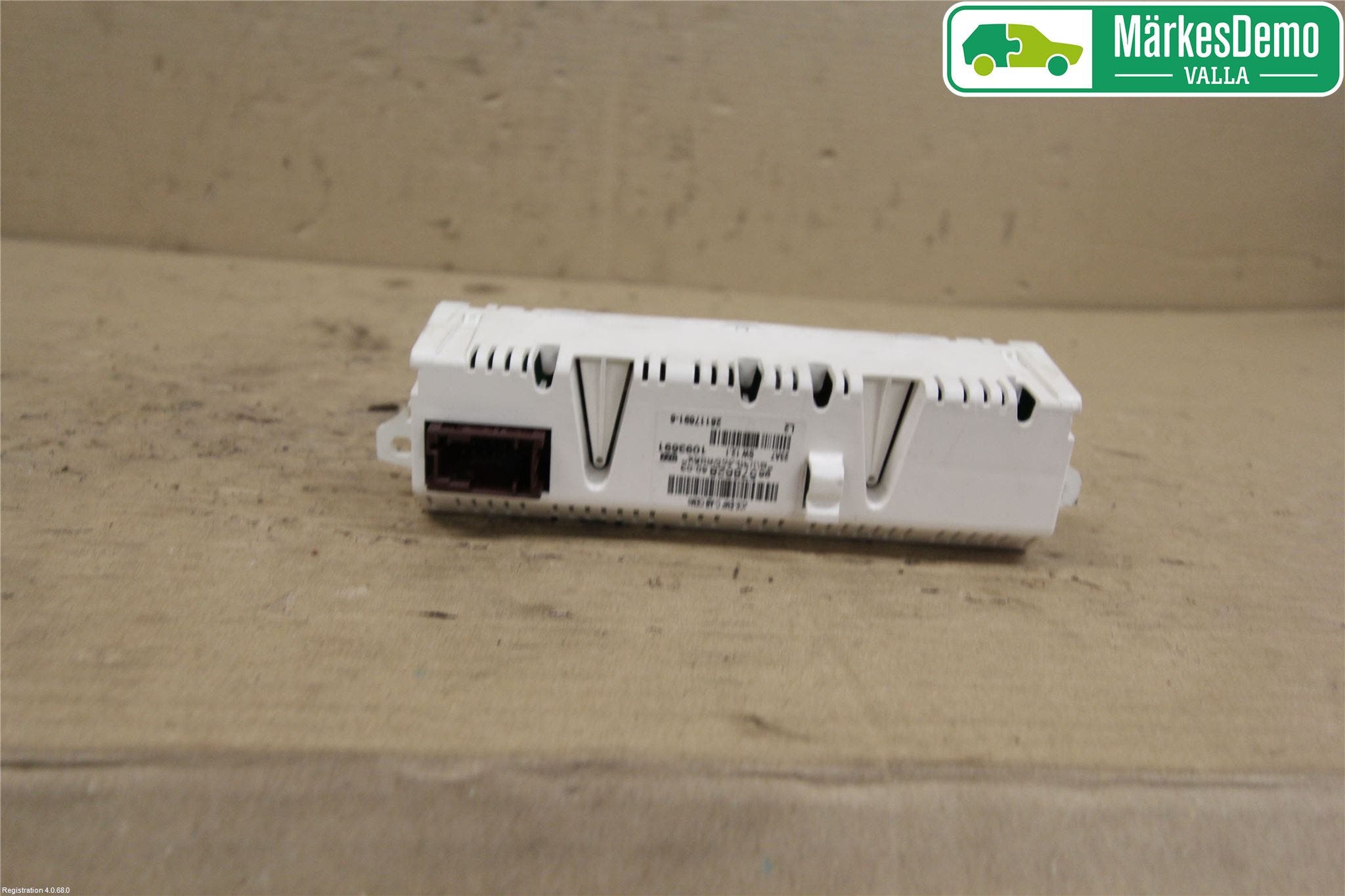 Citroen C4 I 05-10 Kontrolldisplay