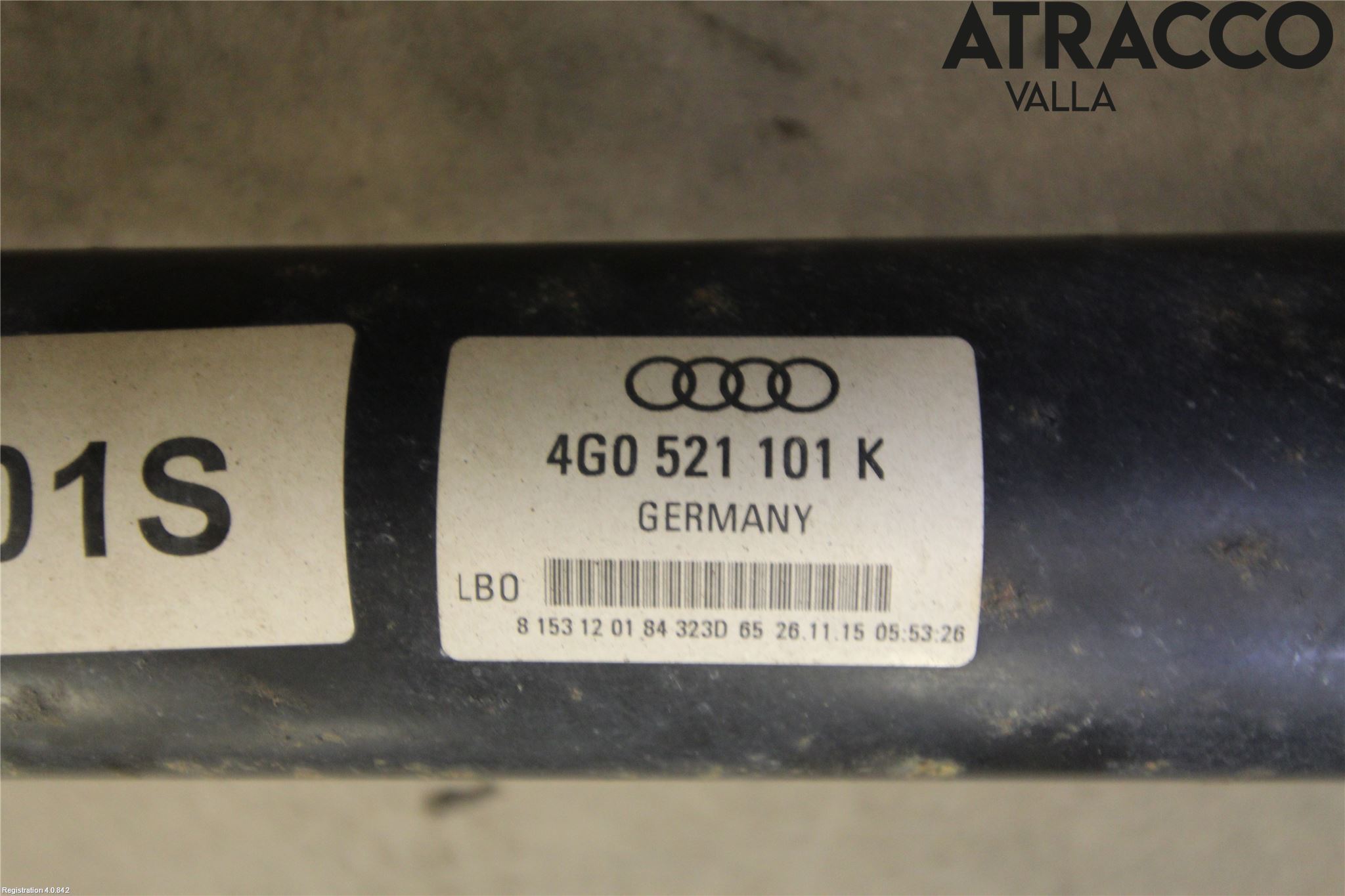 Audi A6 ALLROAD 12-18 Mellanaxel Komp