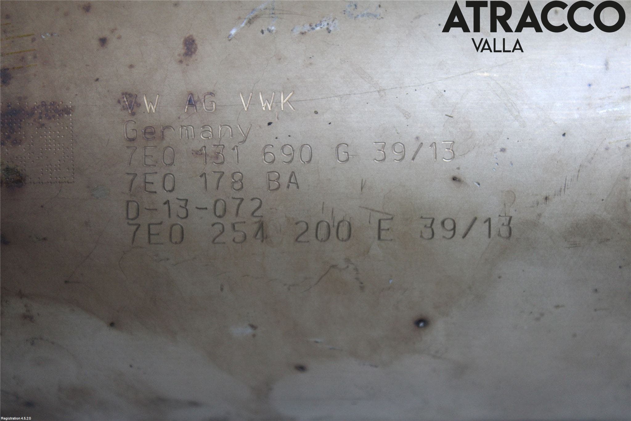 Volkswagen VW TRANSP/CARAVELLE (T5) 04-15 Katalysator