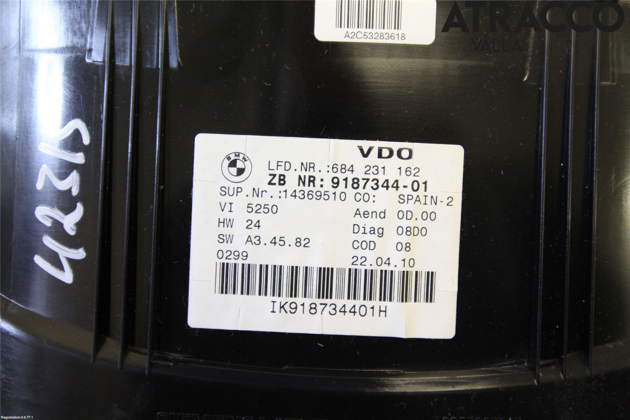 BMW 3 E90/91 SED/TOU 05-12 Instrument Komb