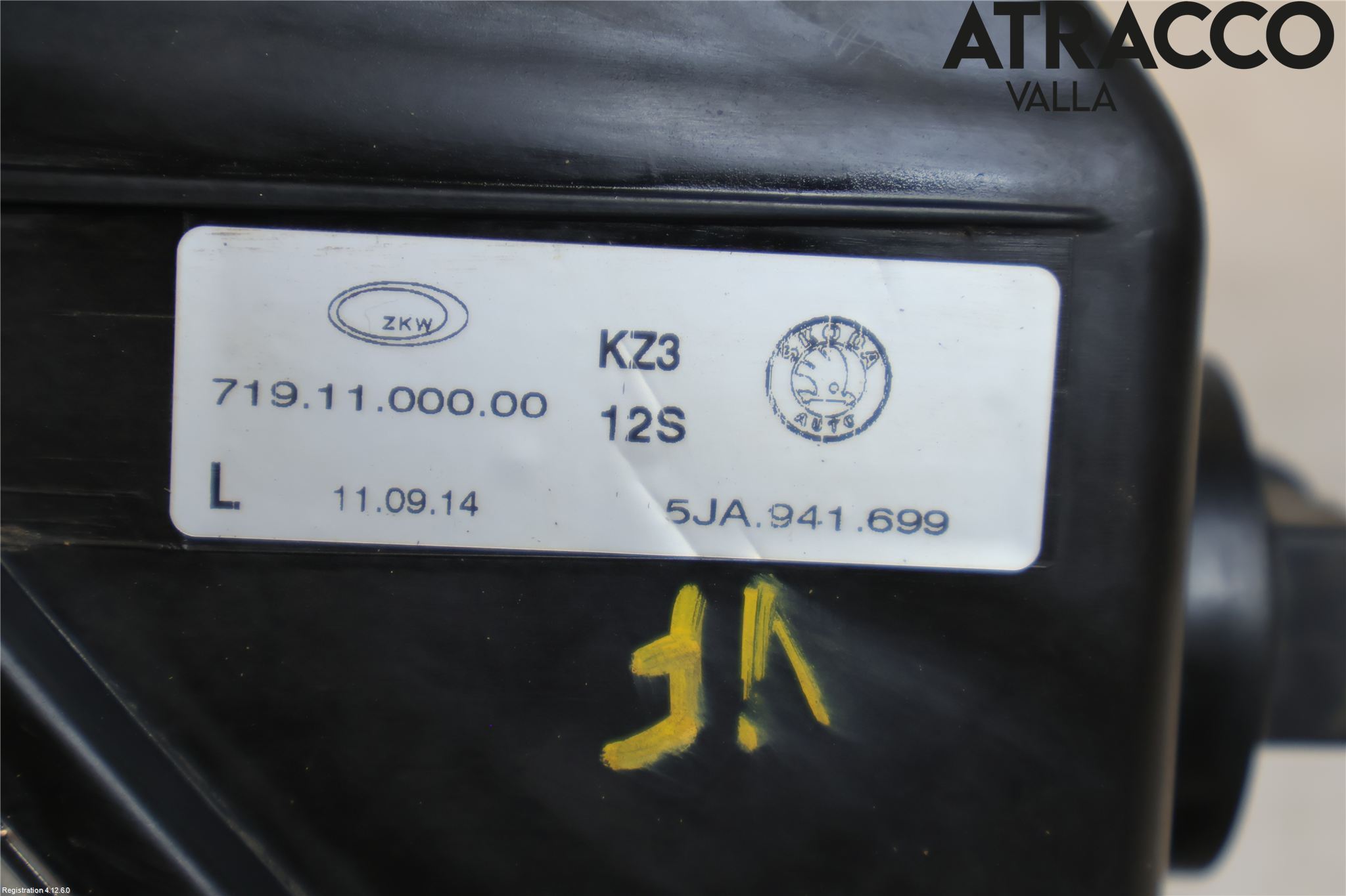 Skoda RAPID Dimljus-Varselljus Fram