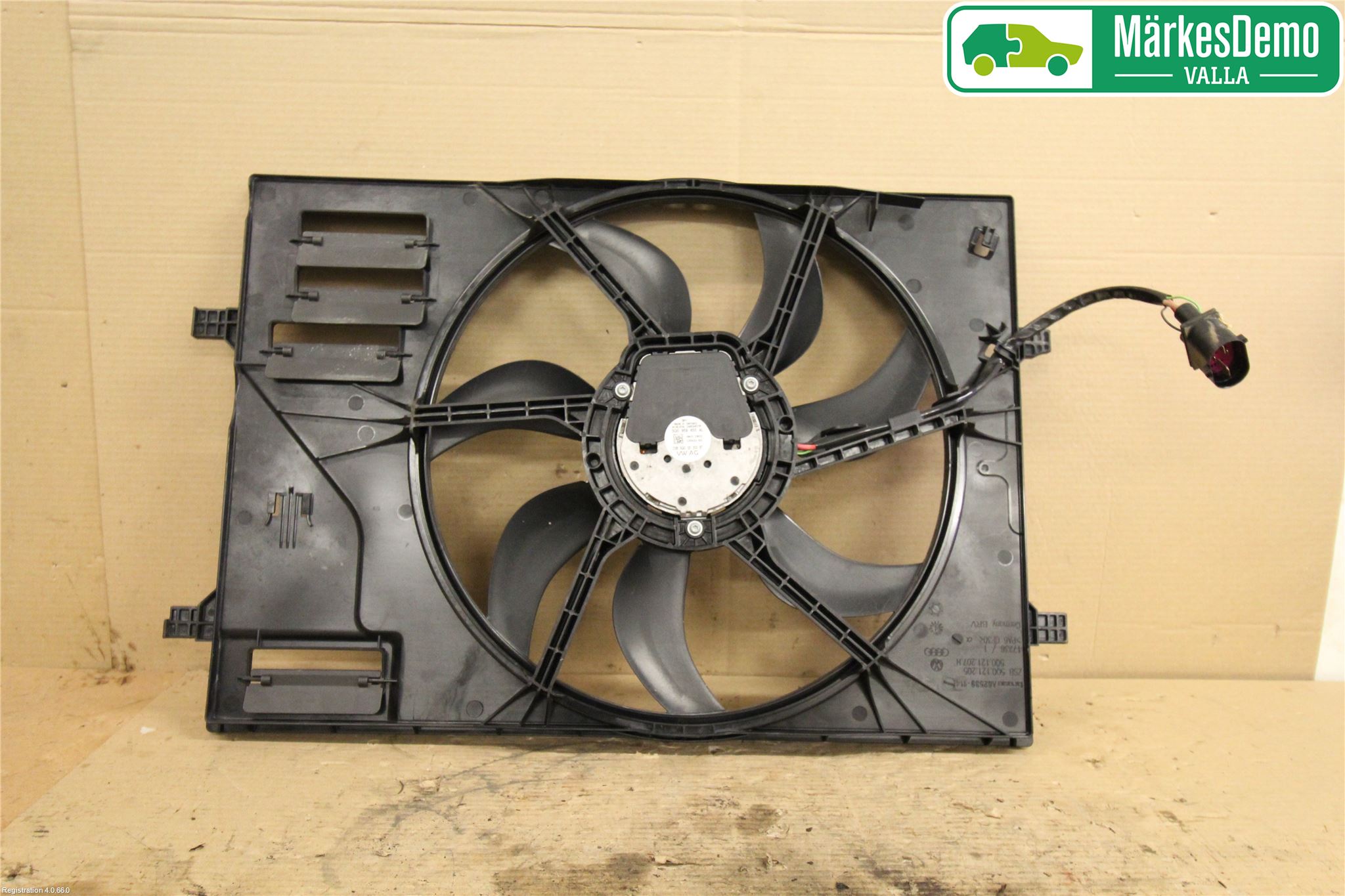 Skoda SUPERB 09-15 Kylfläkt El