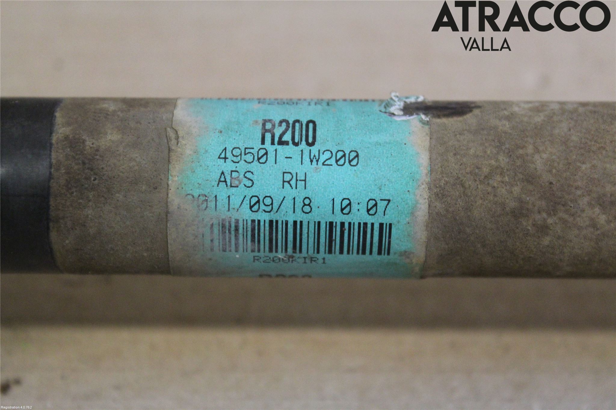 Kia RIO 12-16 Drivaxel Fram Höger