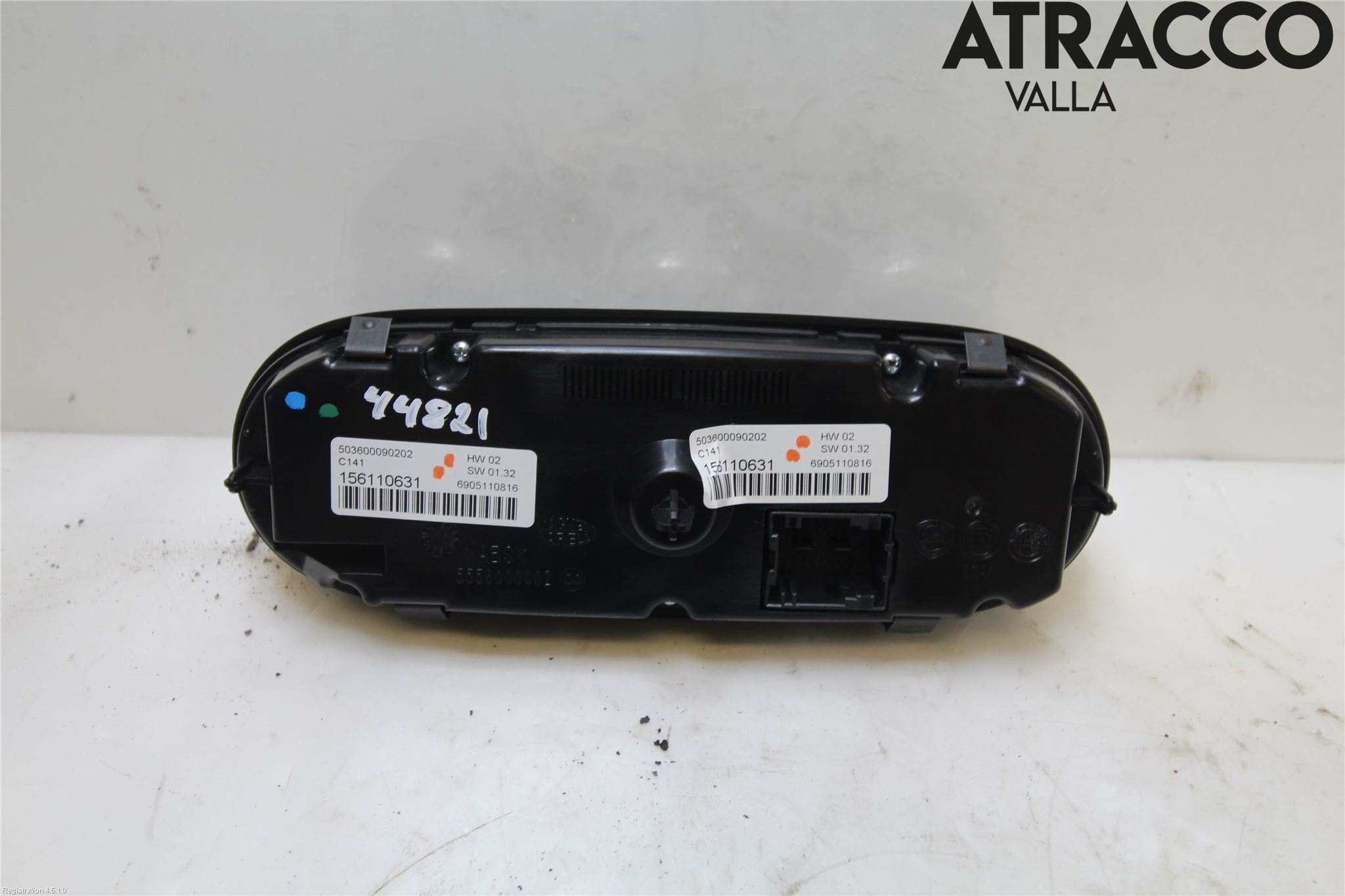 Alfa GIULIETTA Ac Styrenhet Ac Manöveren