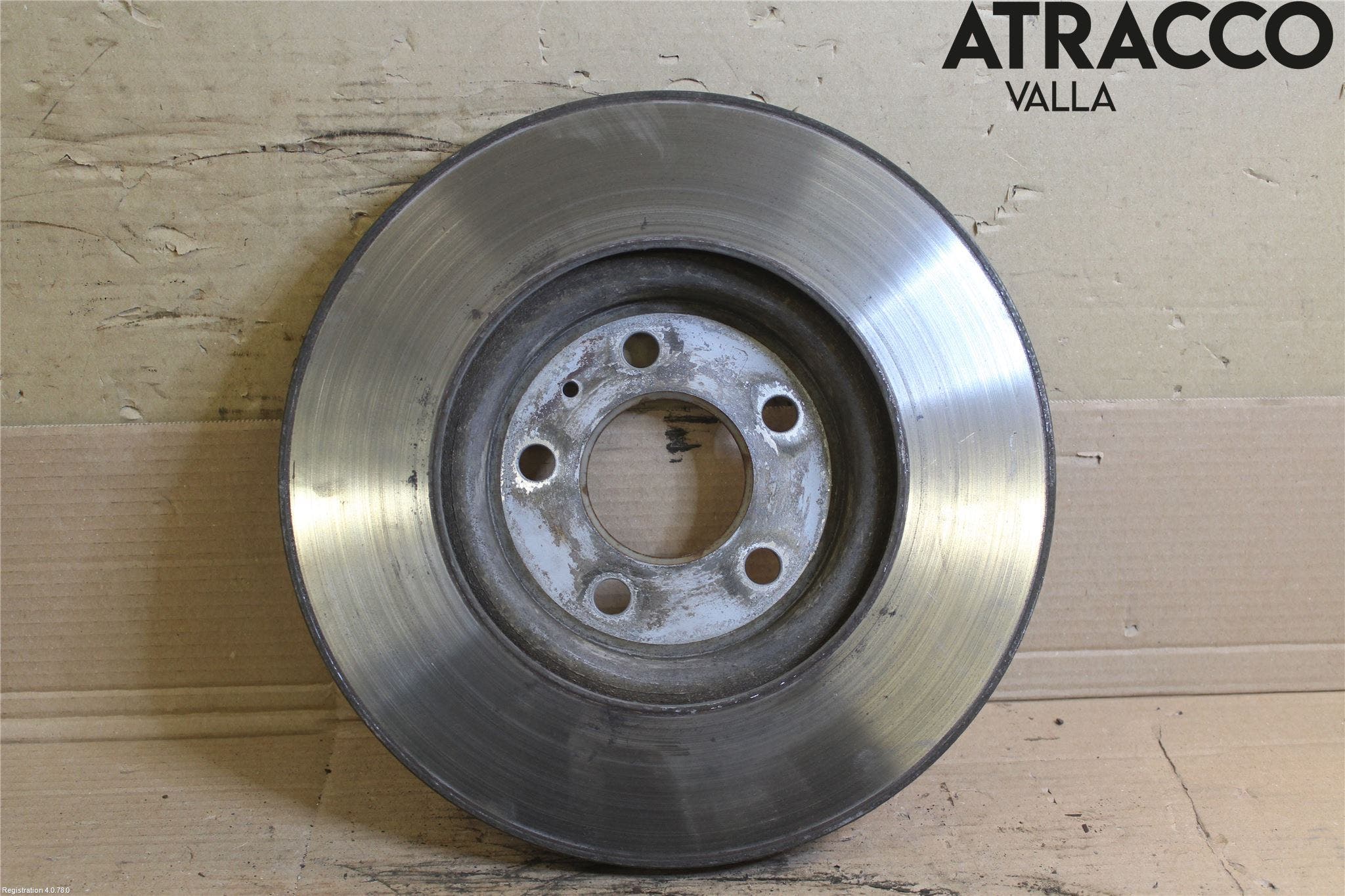 Audi A4/S4 08-11 Bromsskiva Fram