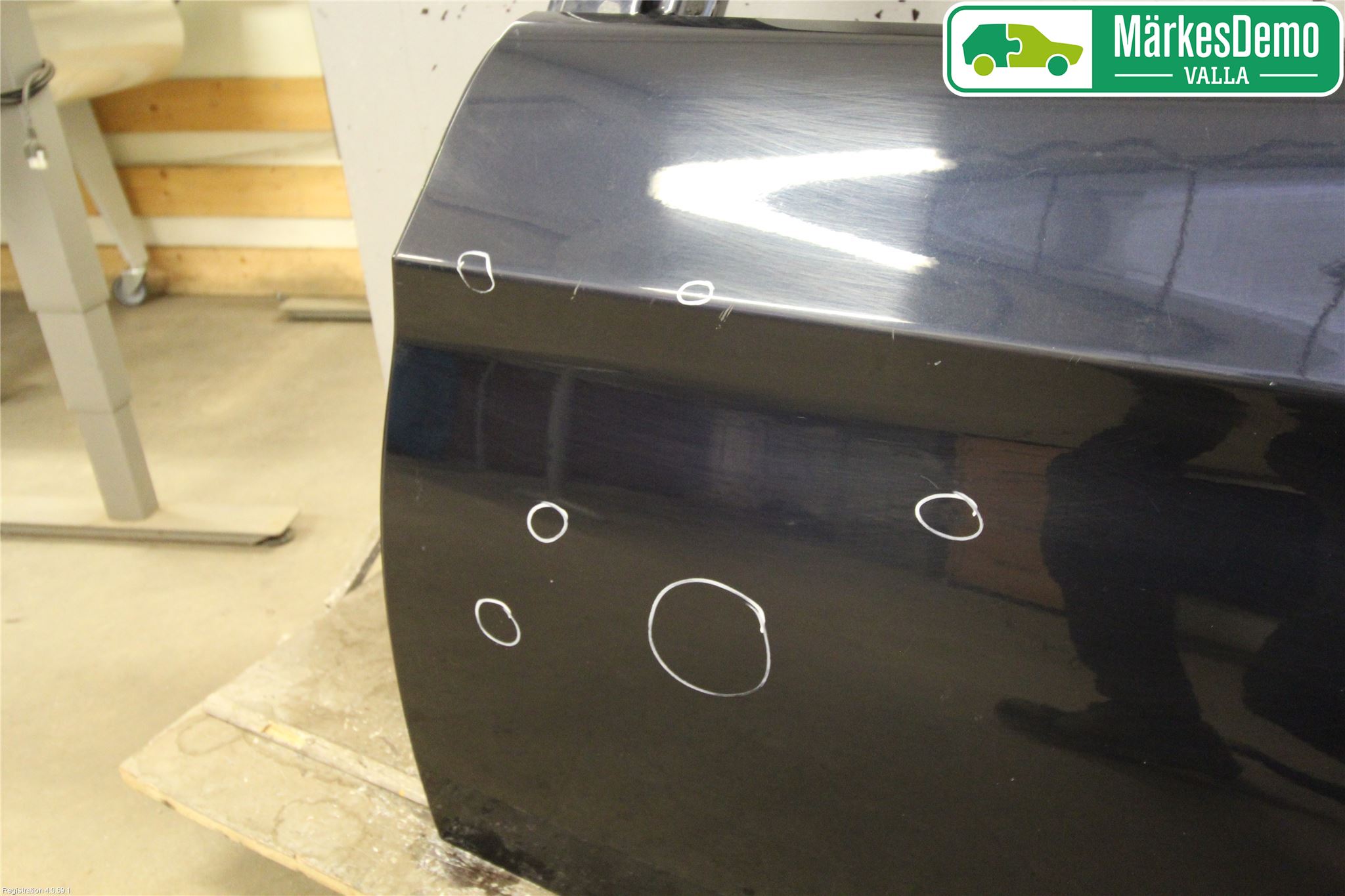 BMW 3 E90/91 SED/TOU 05-12 Dörr Bak Vänster