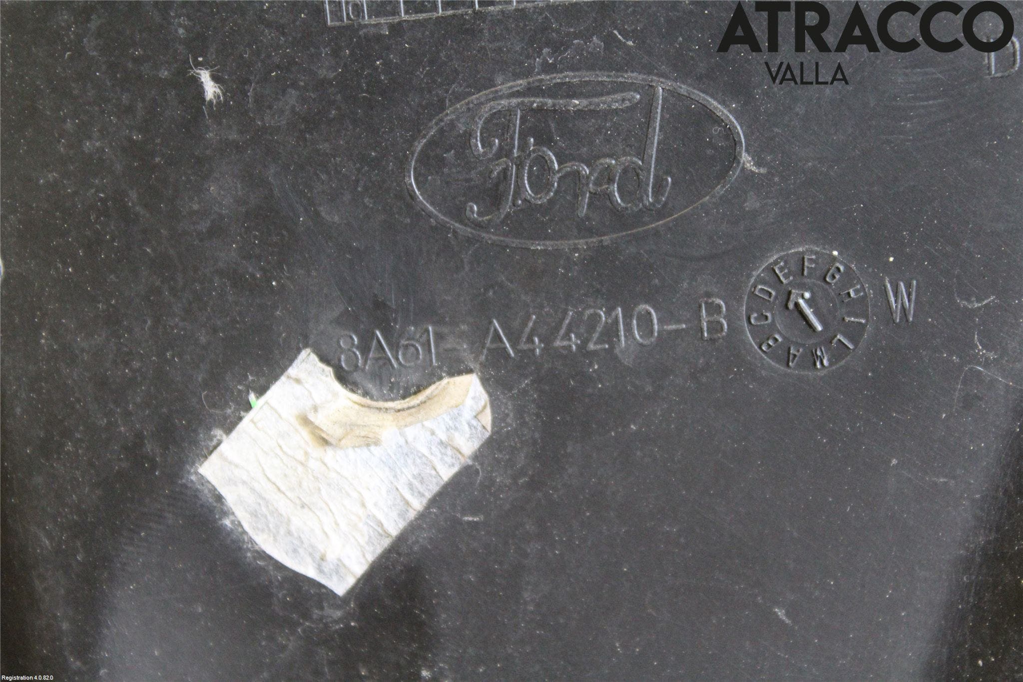 Ford FIESTA 09-12 Spoiler Baklucka