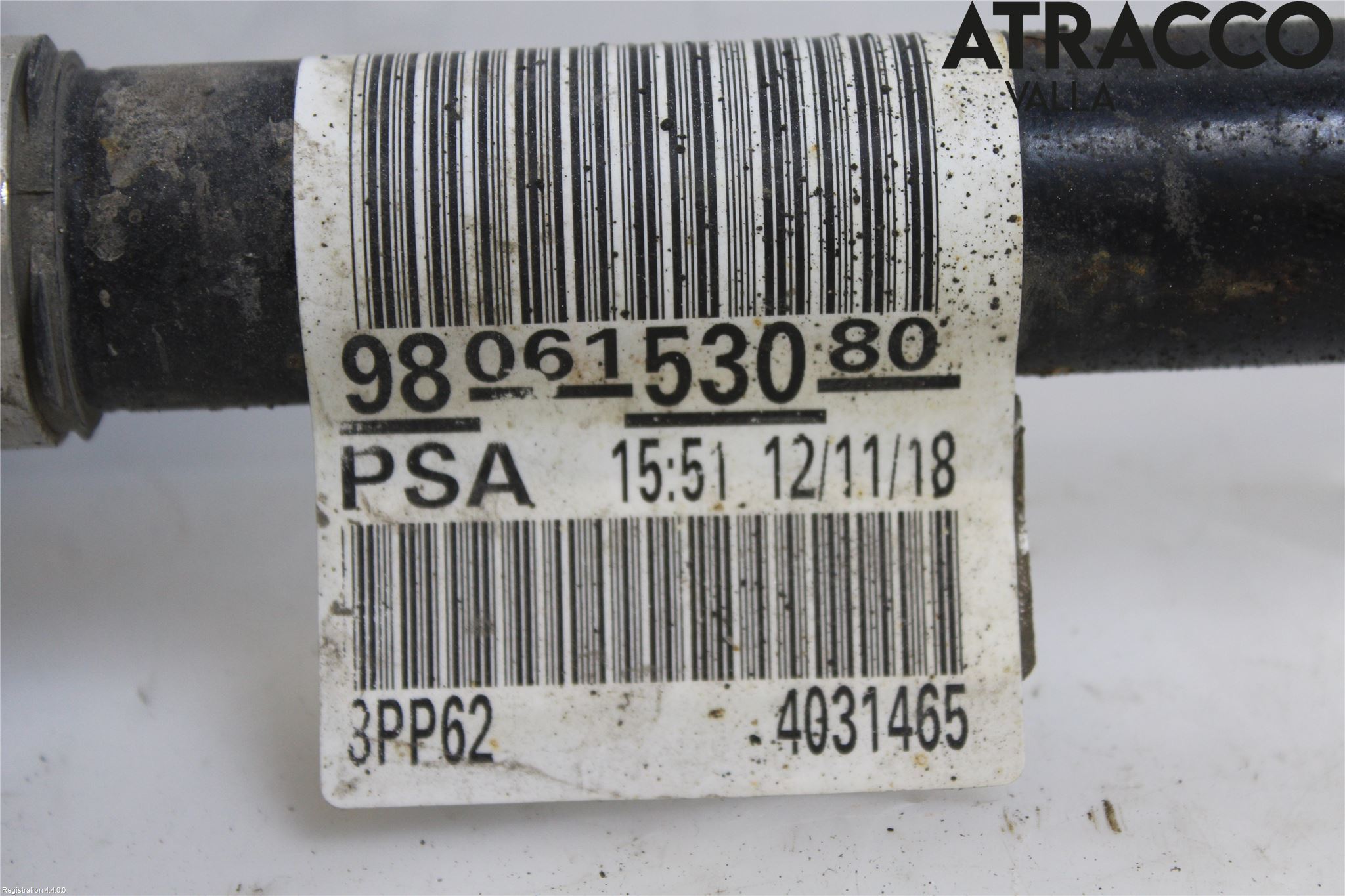 Peugeot EXPERT/E-EXPERT 17- Drivaxel Fram Vänster