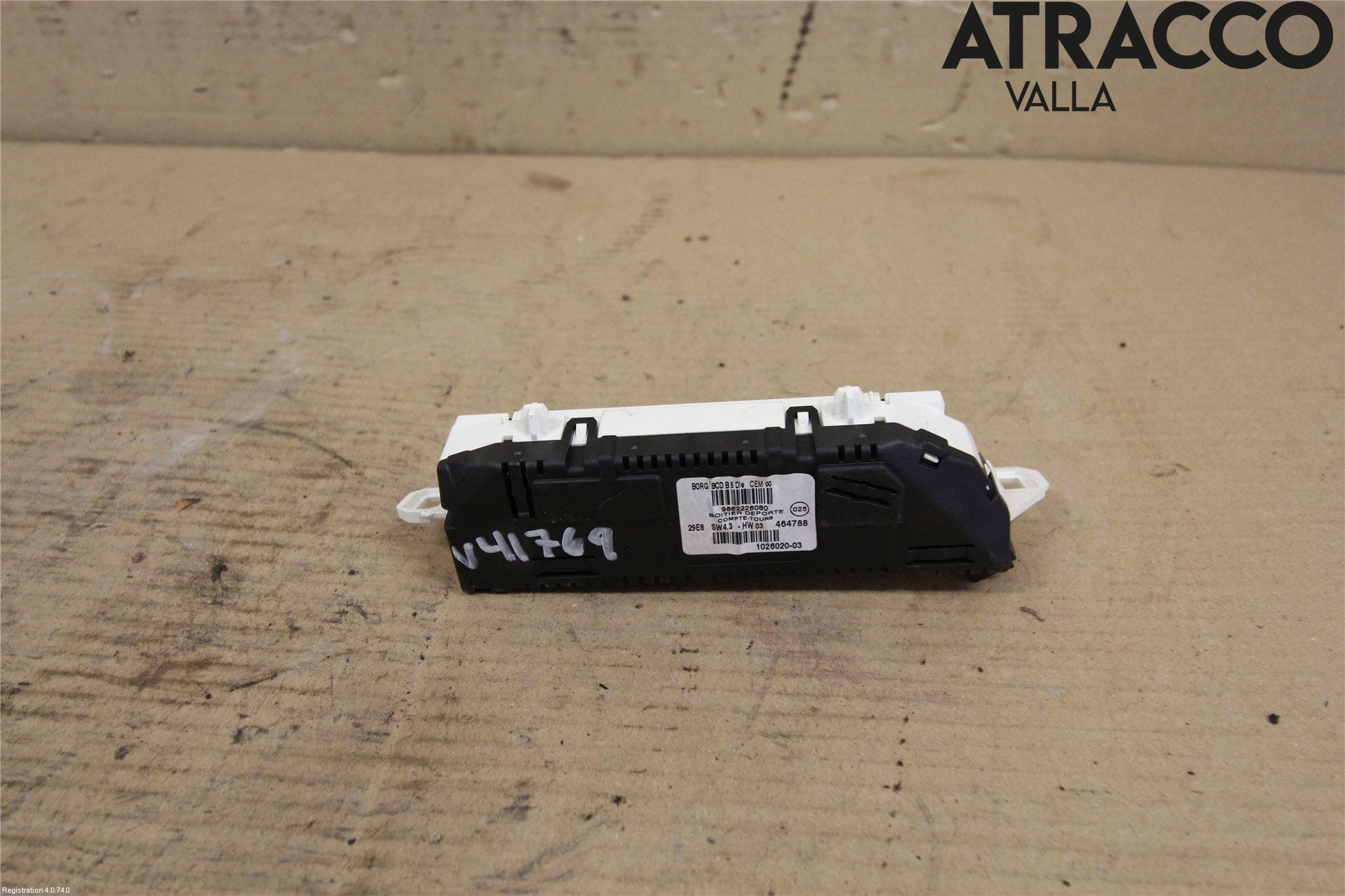 Citroen C4 I   05-10 Instrument Varvr