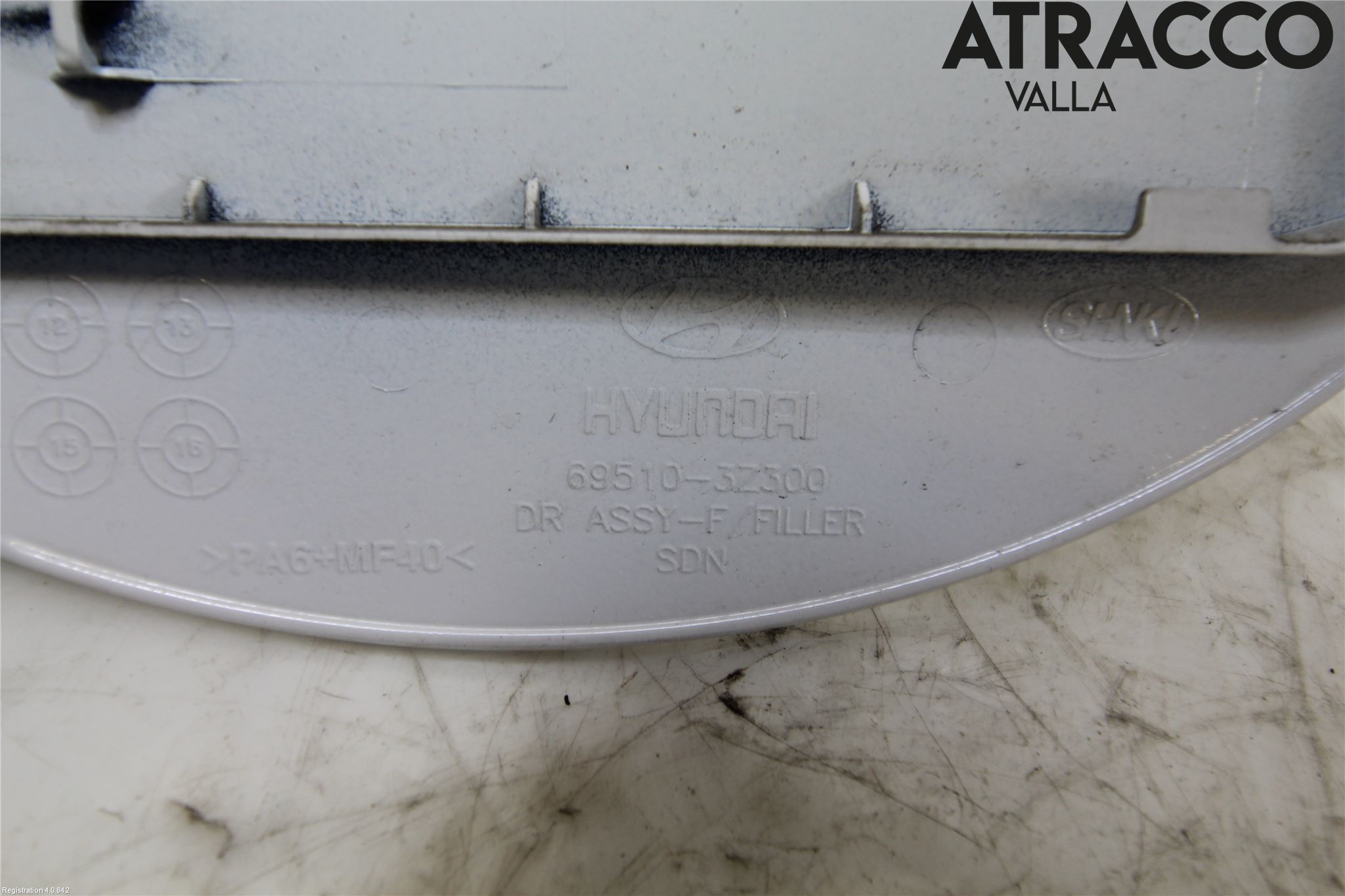 Hyundai i40 08-15 Tanklucka