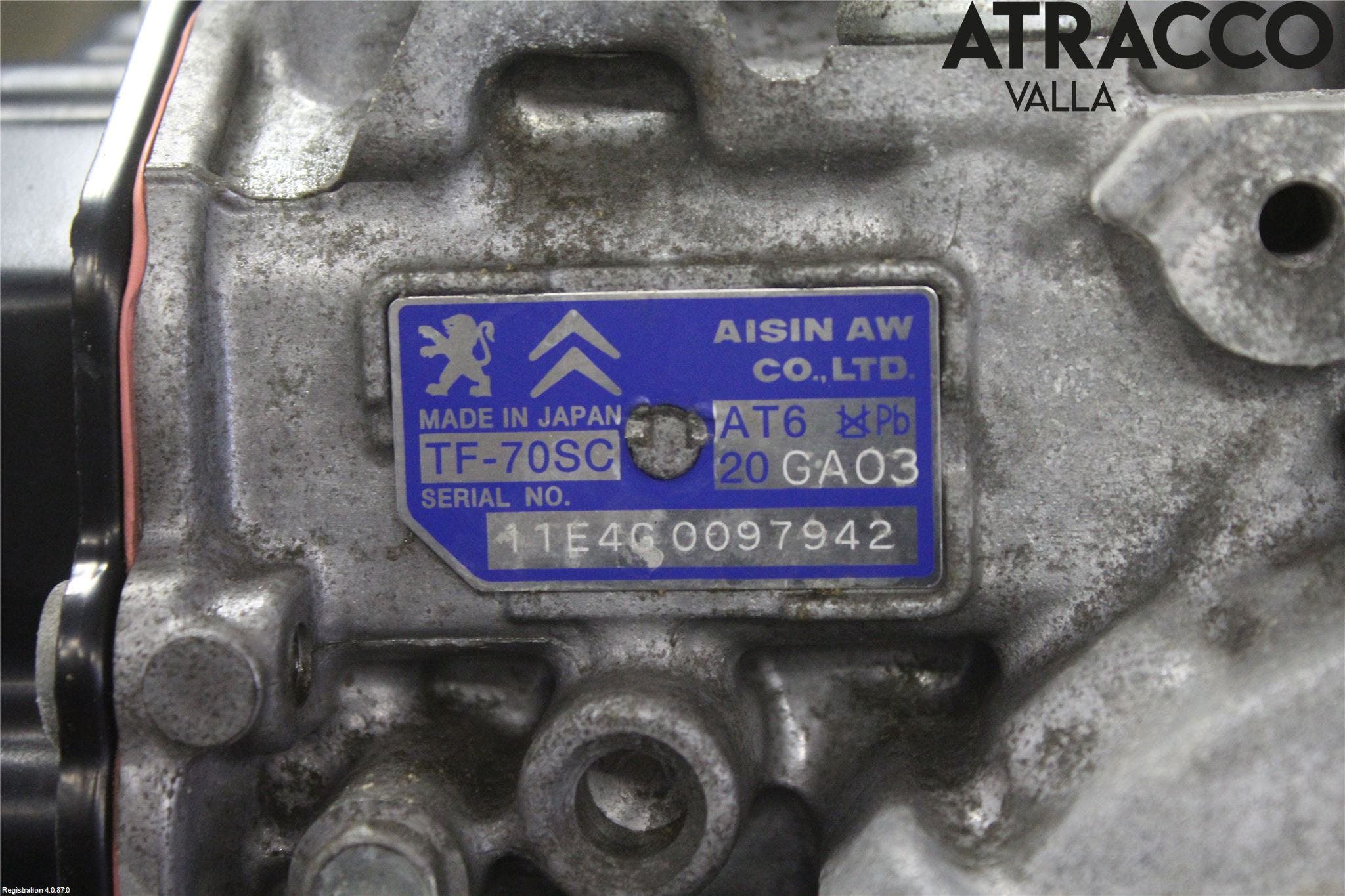 Peugeot 3008 09-16 Växellåda Automat